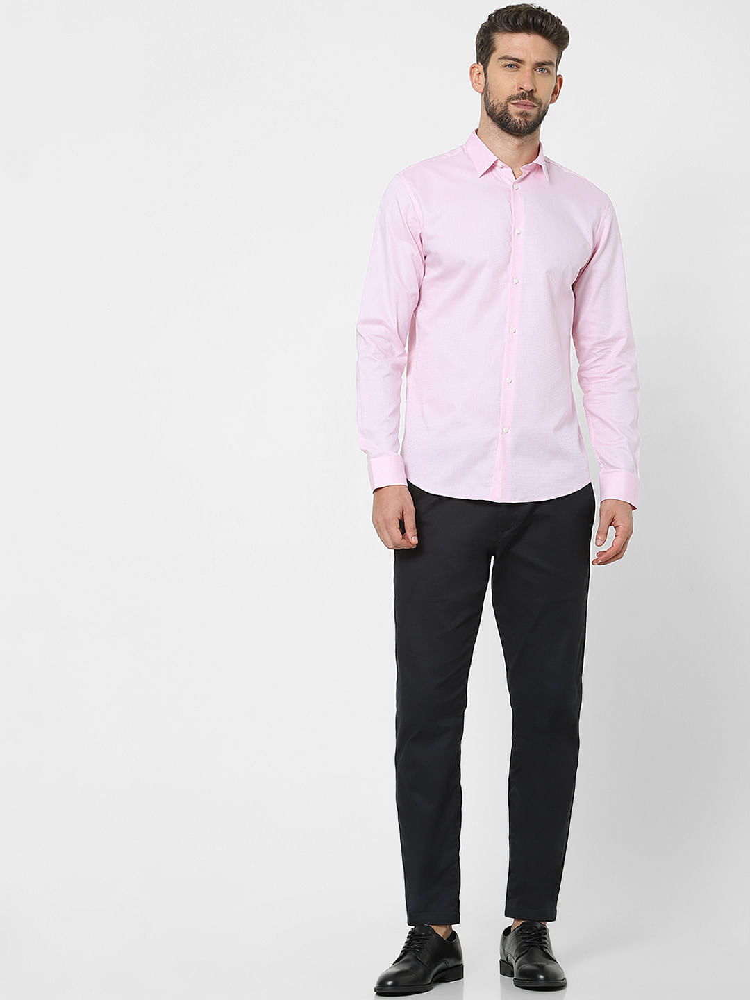 Pink Full Sleeves Shirt