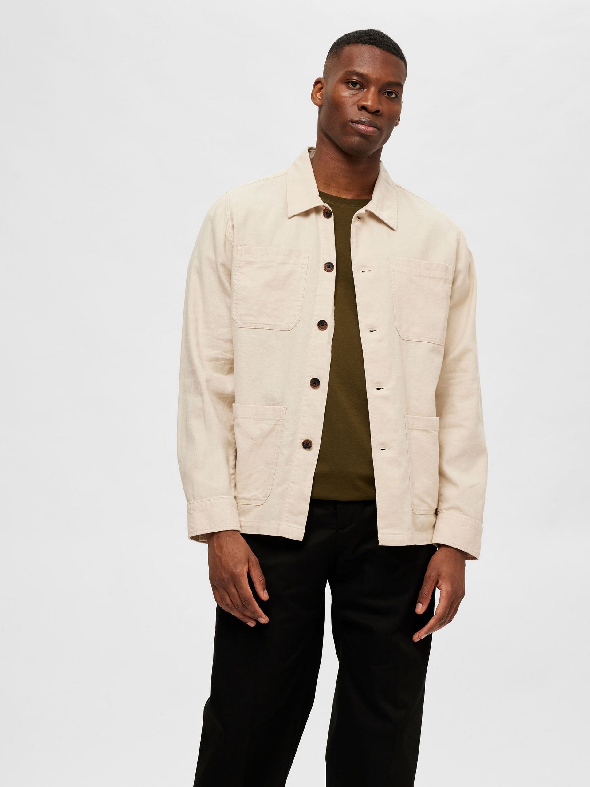 Green Crew Neck T-shirt