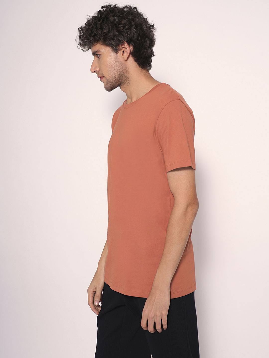Rust Red Organic Cotton T-Shirt