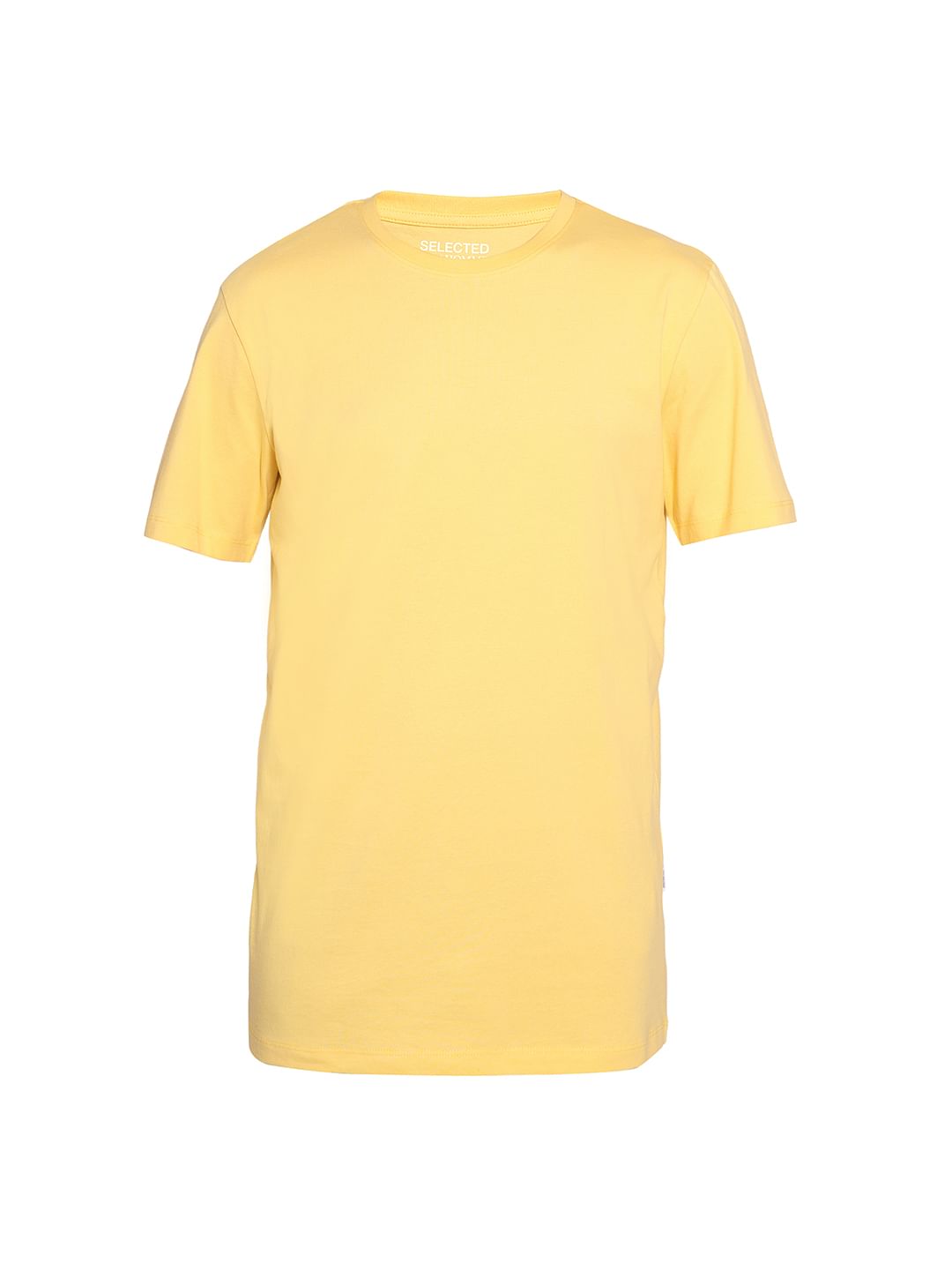 Yellow Red Organic Cotton T-Shirt