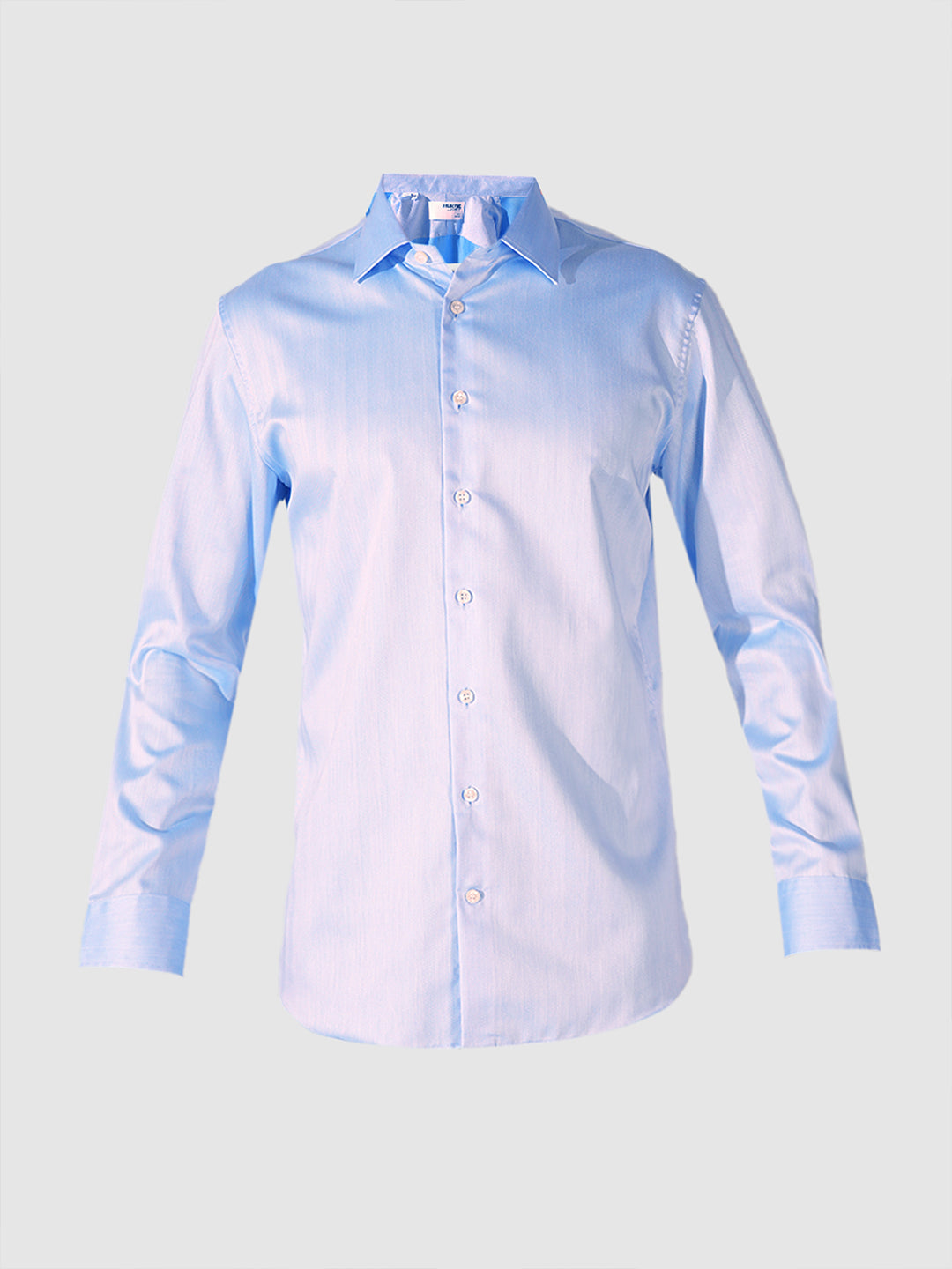 Light Blue Cotton Slim Fit Shirt
