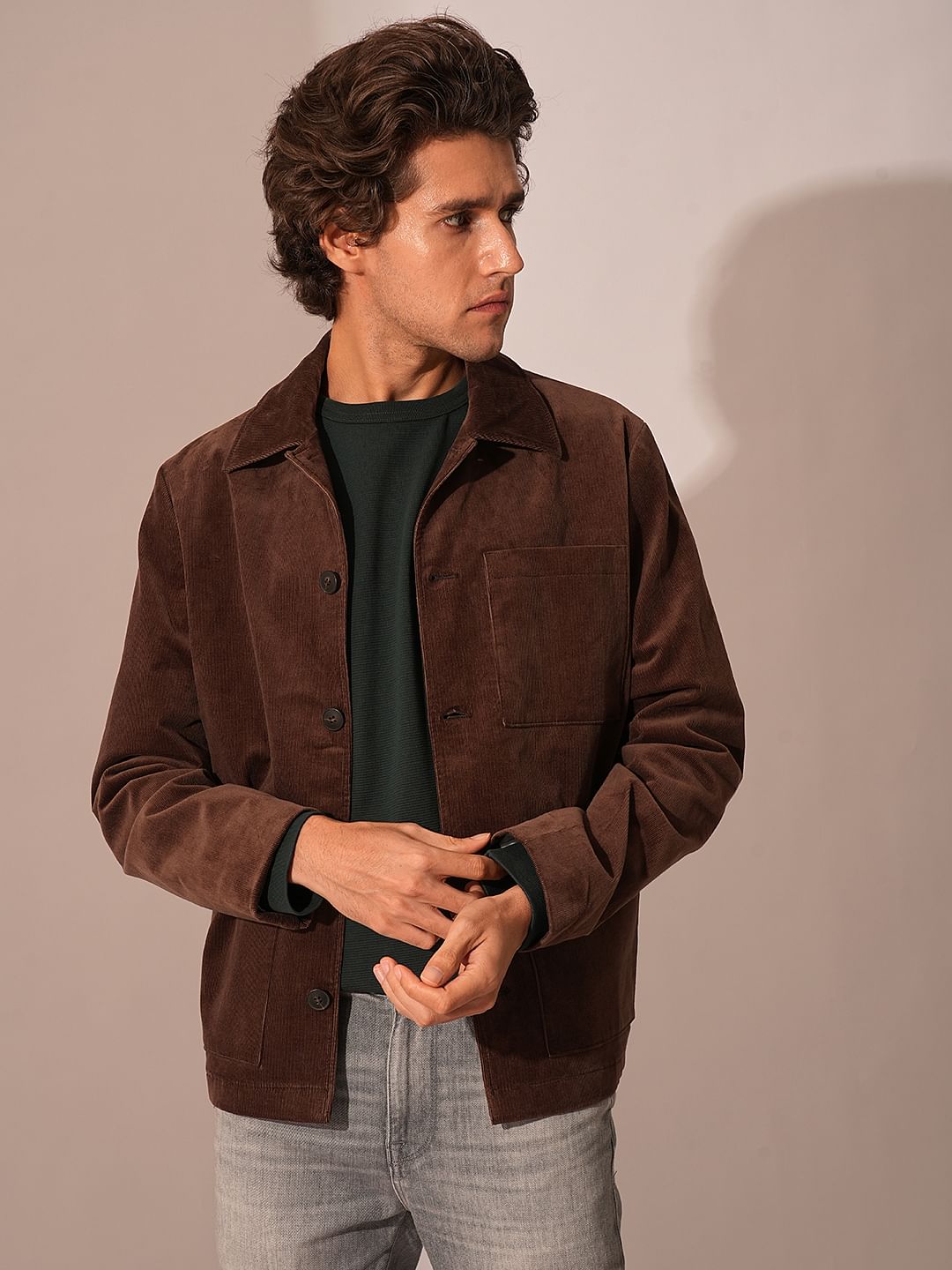 Dark Green Organic Cotton T-Shirt