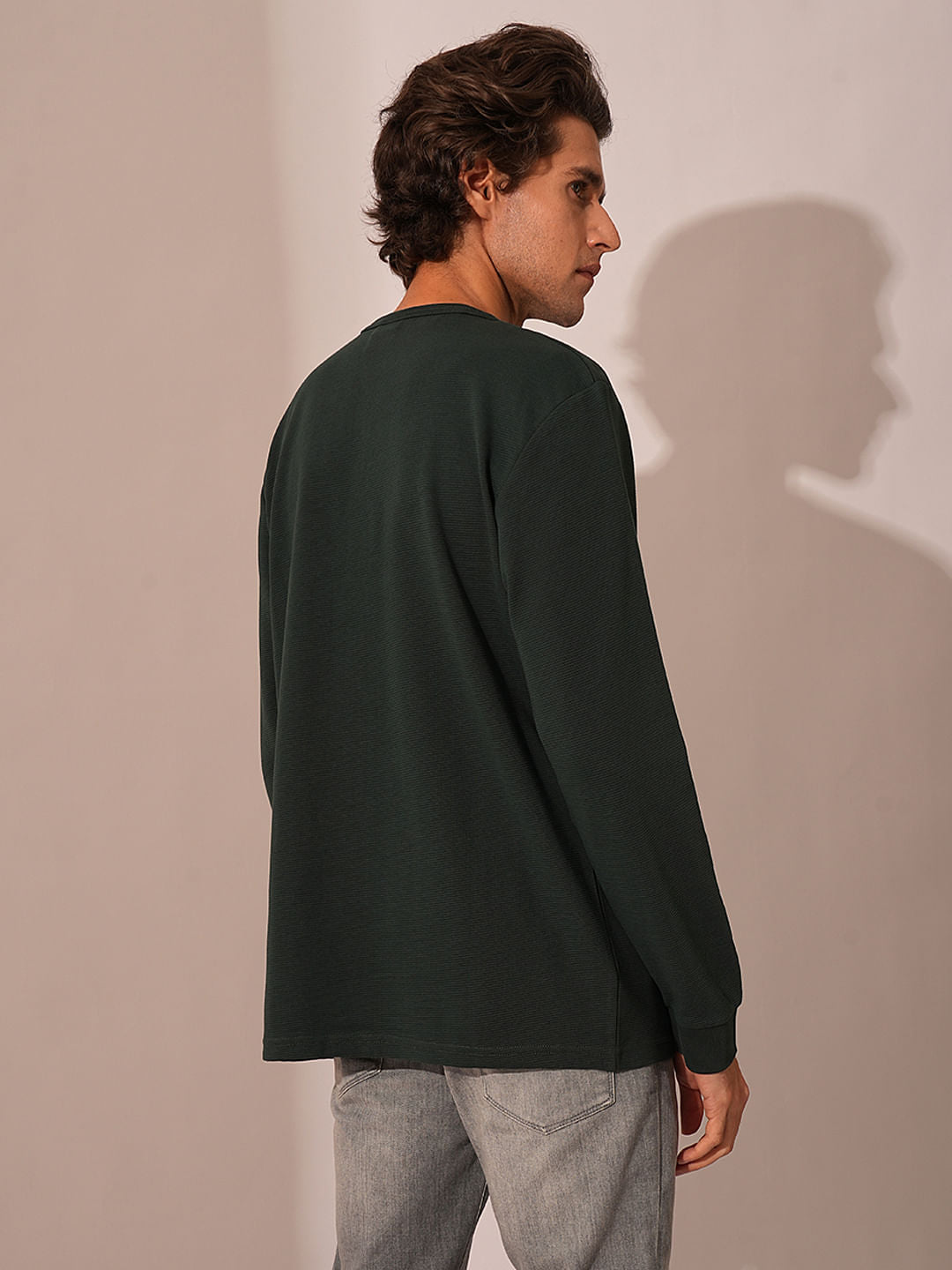 Dark Green Organic Cotton T-Shirt