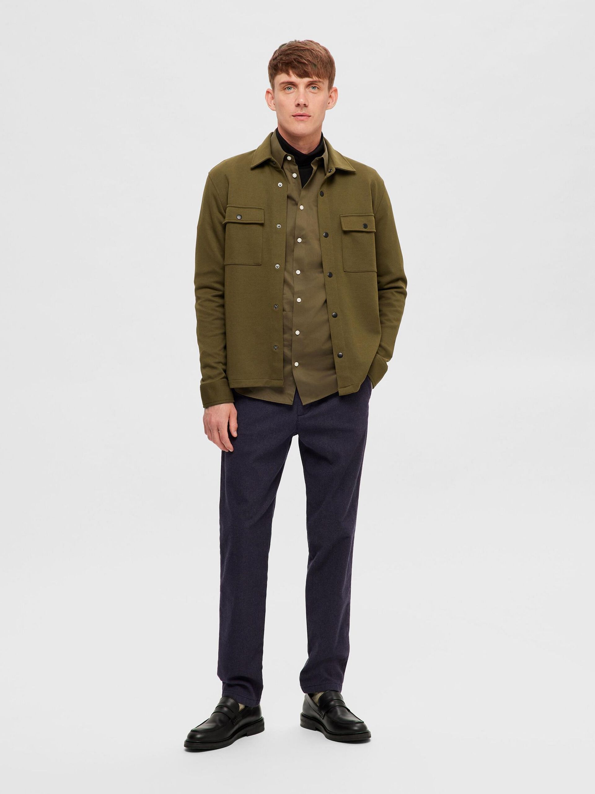 Green Classic Overshirt