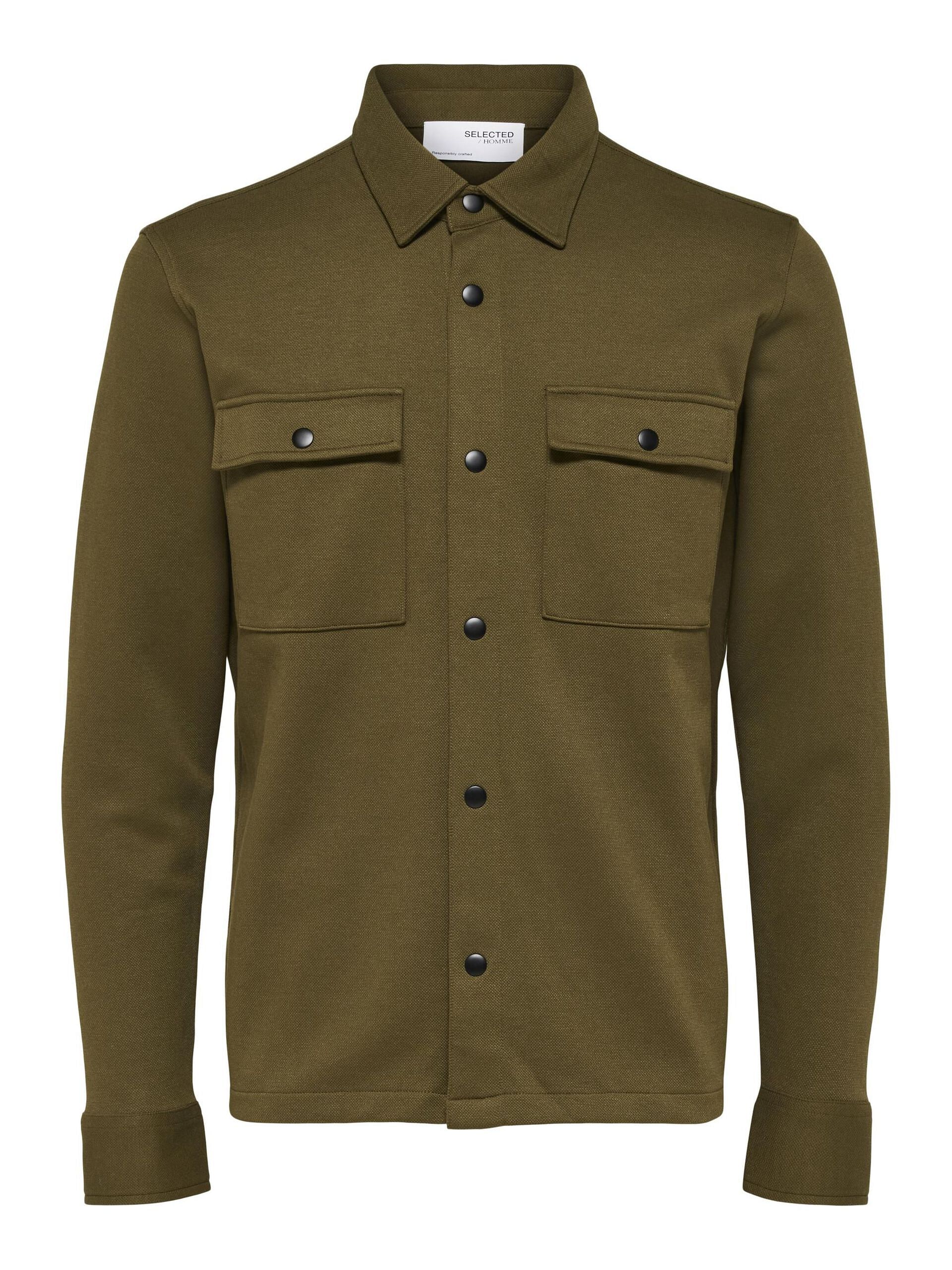 Green Classic Overshirt