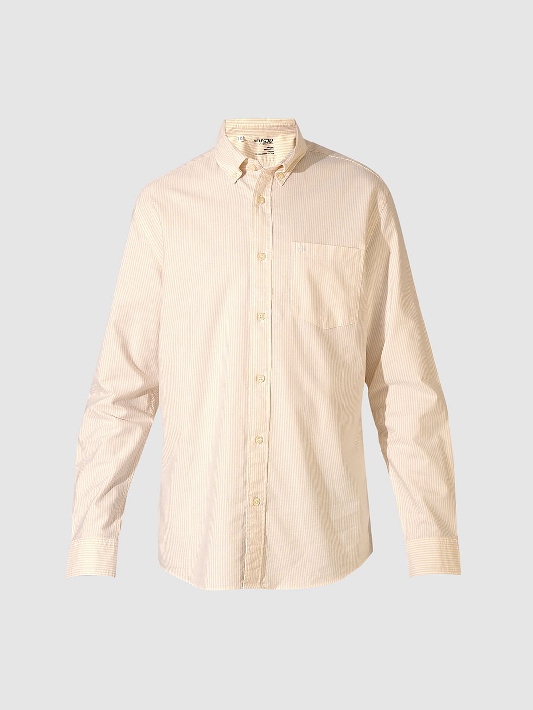 Beige Oxford Shirt