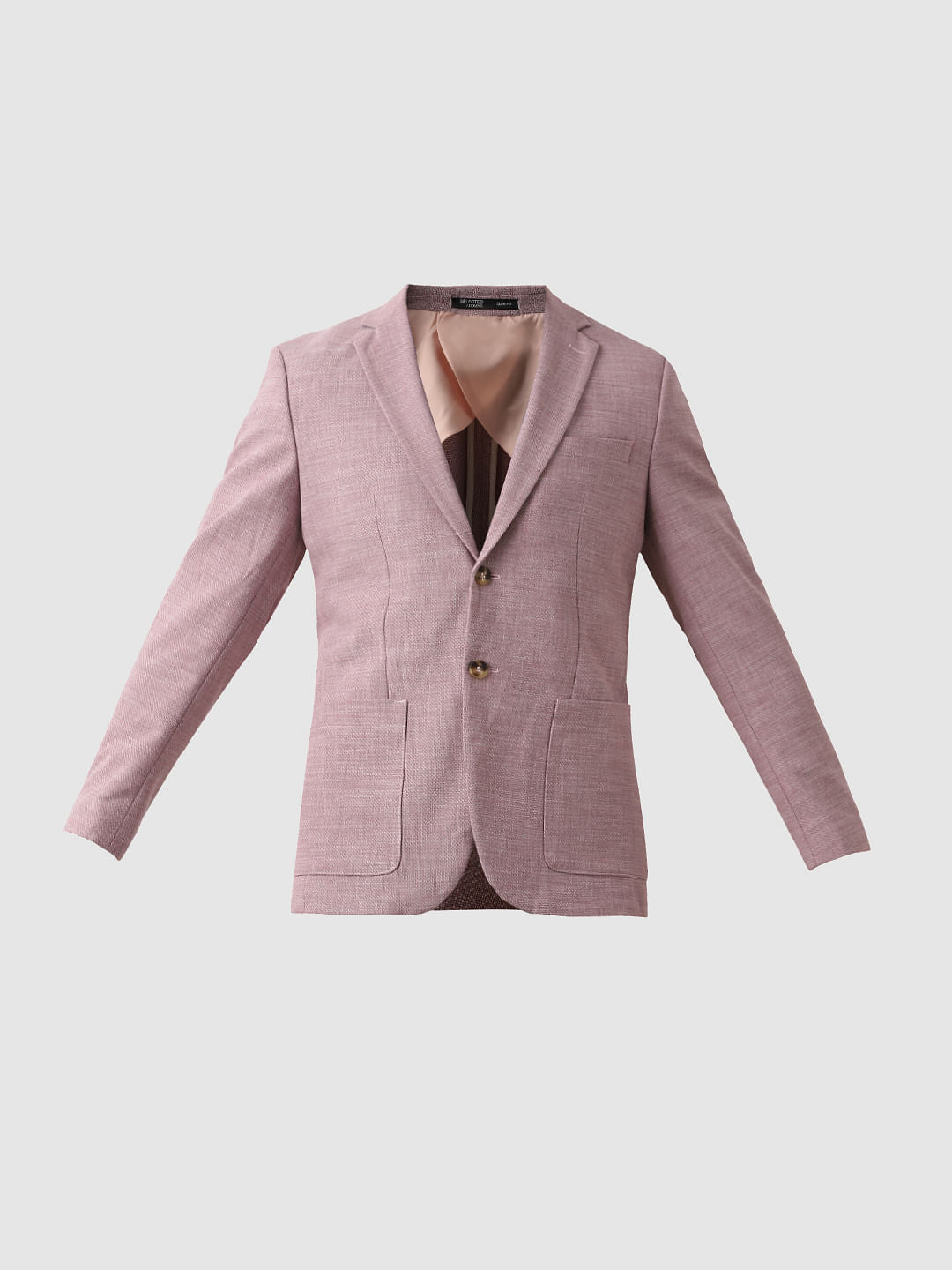 Red Structured Blazer