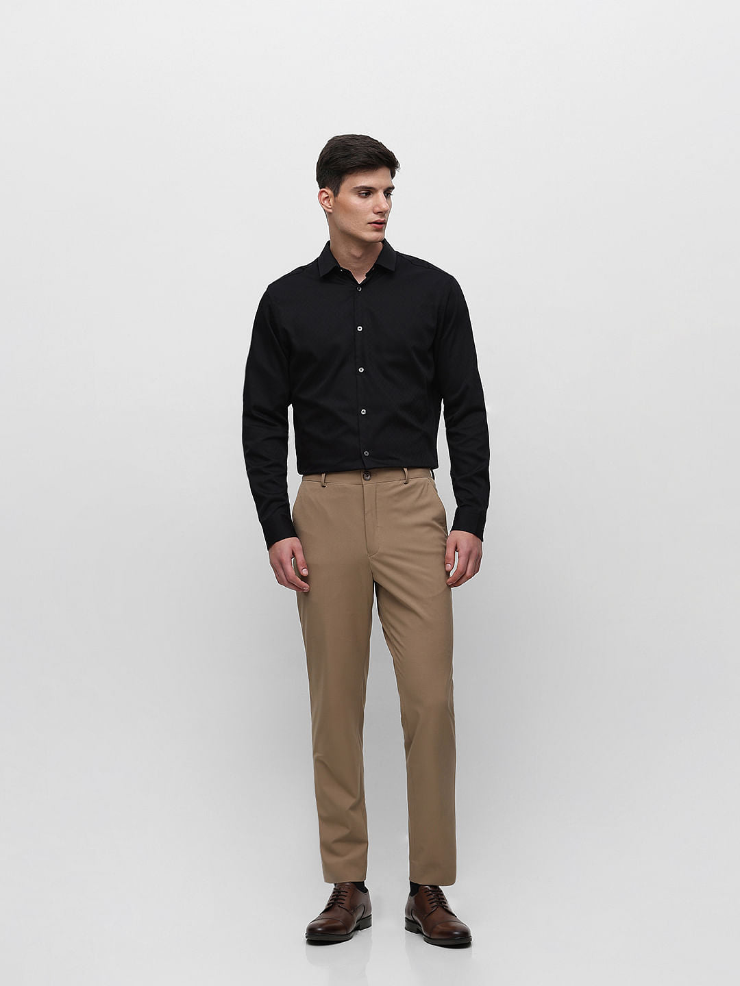 Black Formal Cotton Shirt