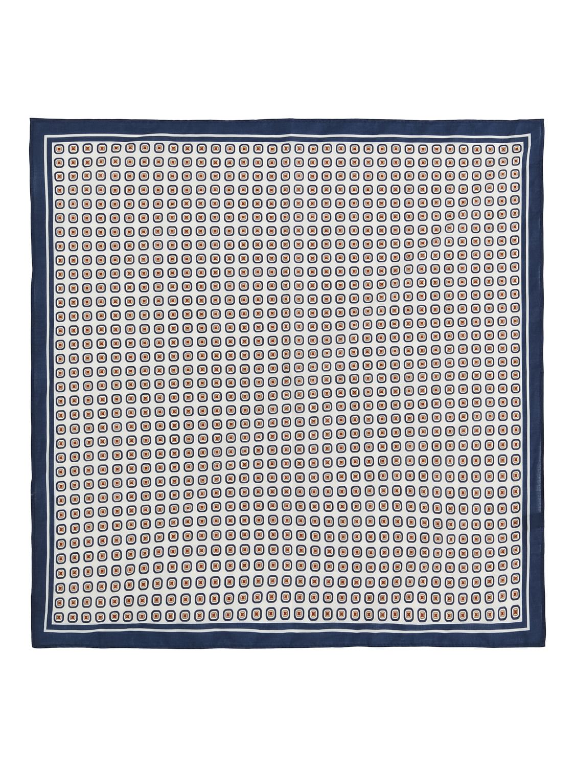 Beige Printed Bandana