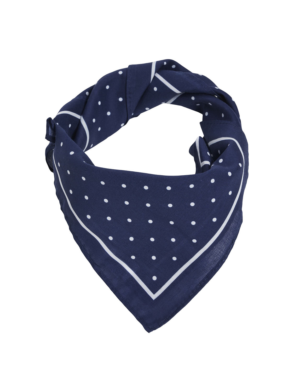 Blue Printed Bandana