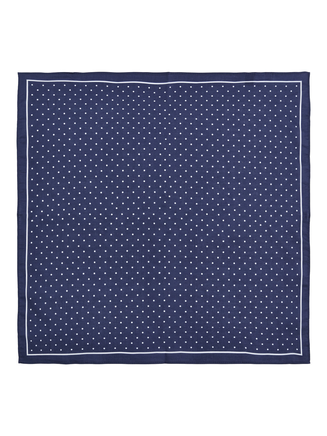 Blue Printed Bandana