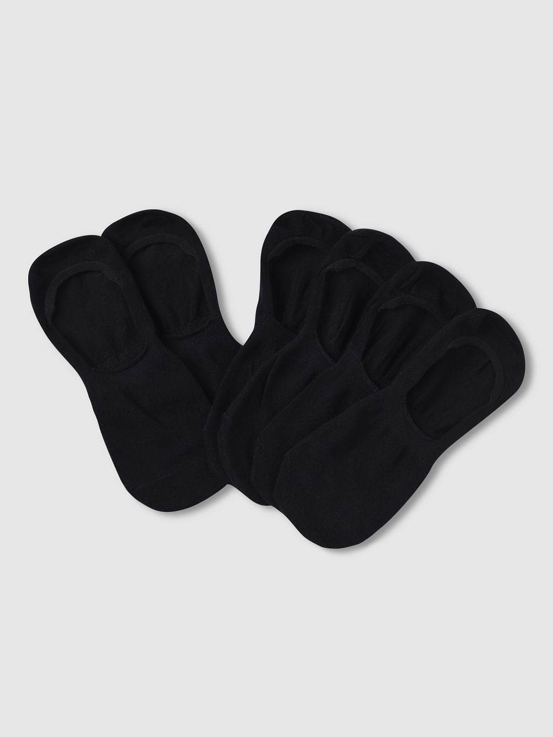 Black Pack Of 3 No-Show Socks