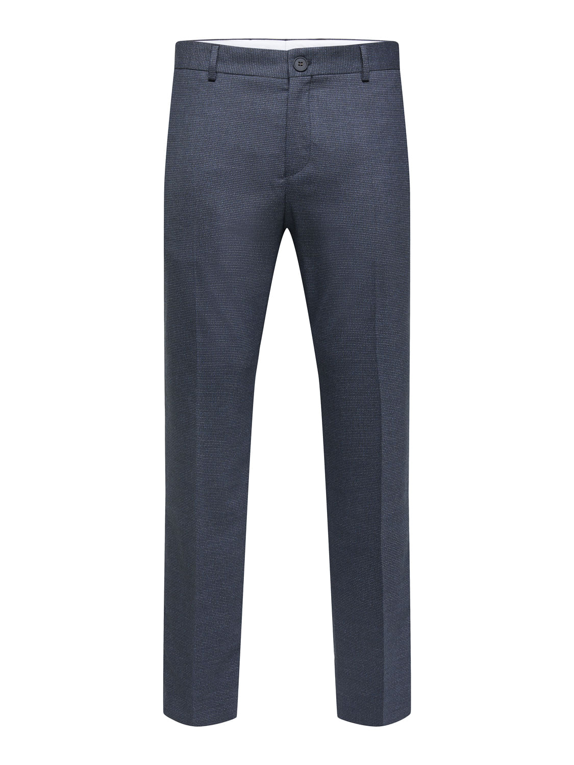 Blue Slim Fit Formal Suit Trousers