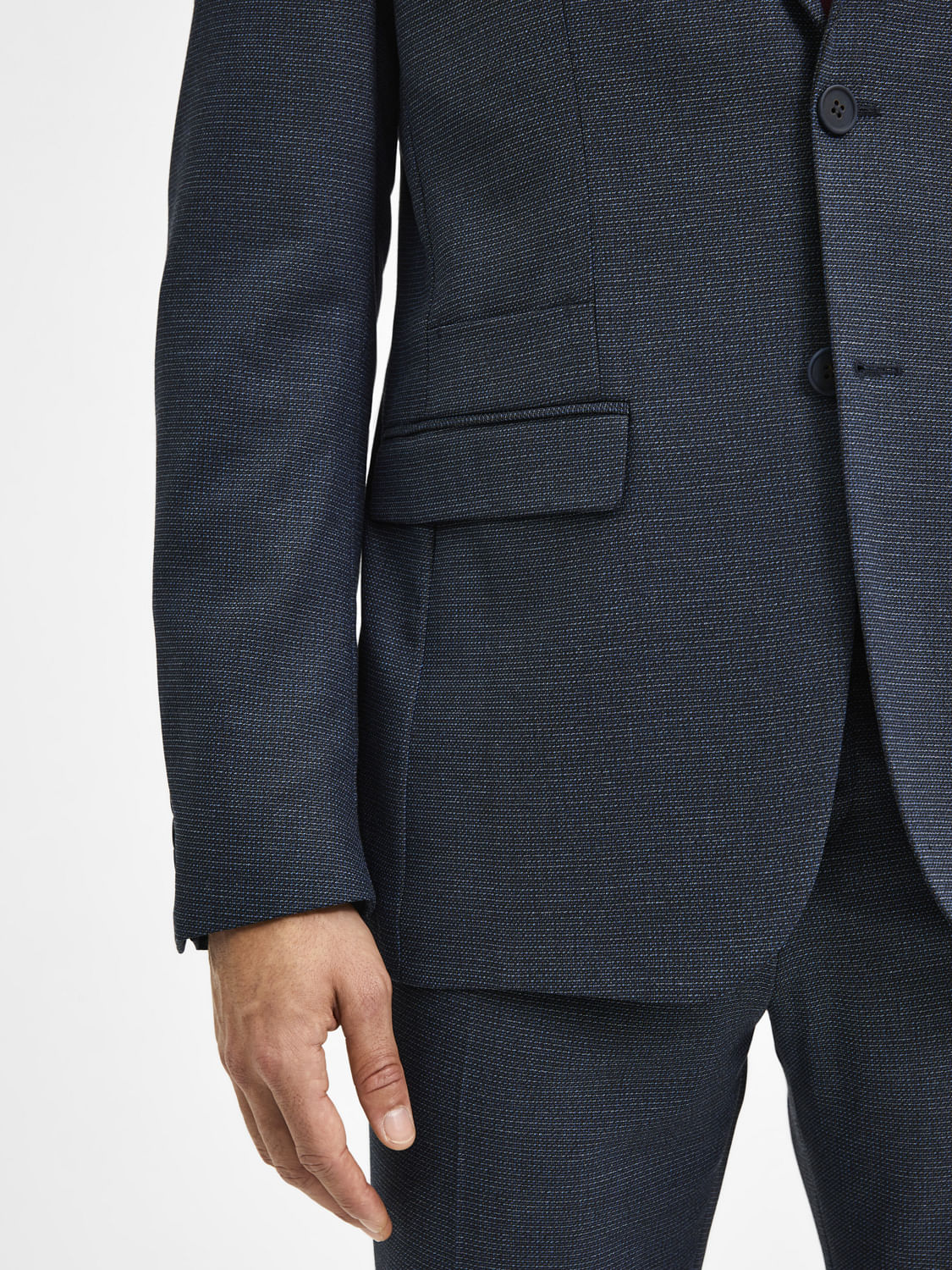 Blue Formal Suit Blazer