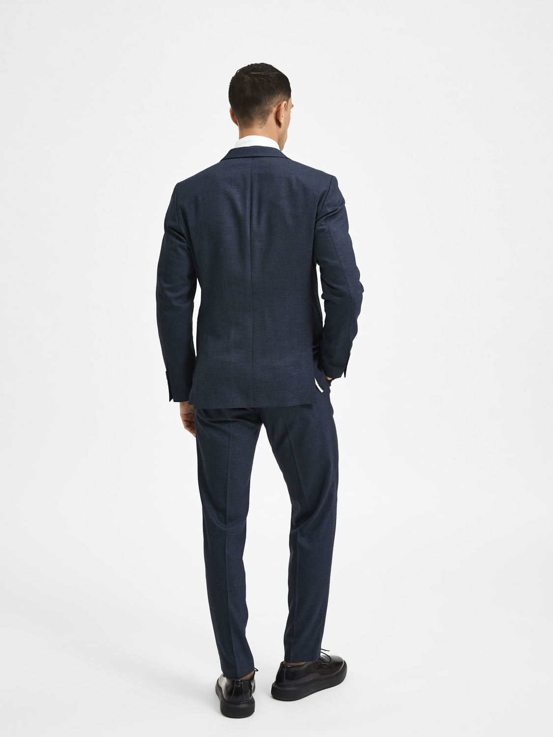 Blue Formal Suit Blazer