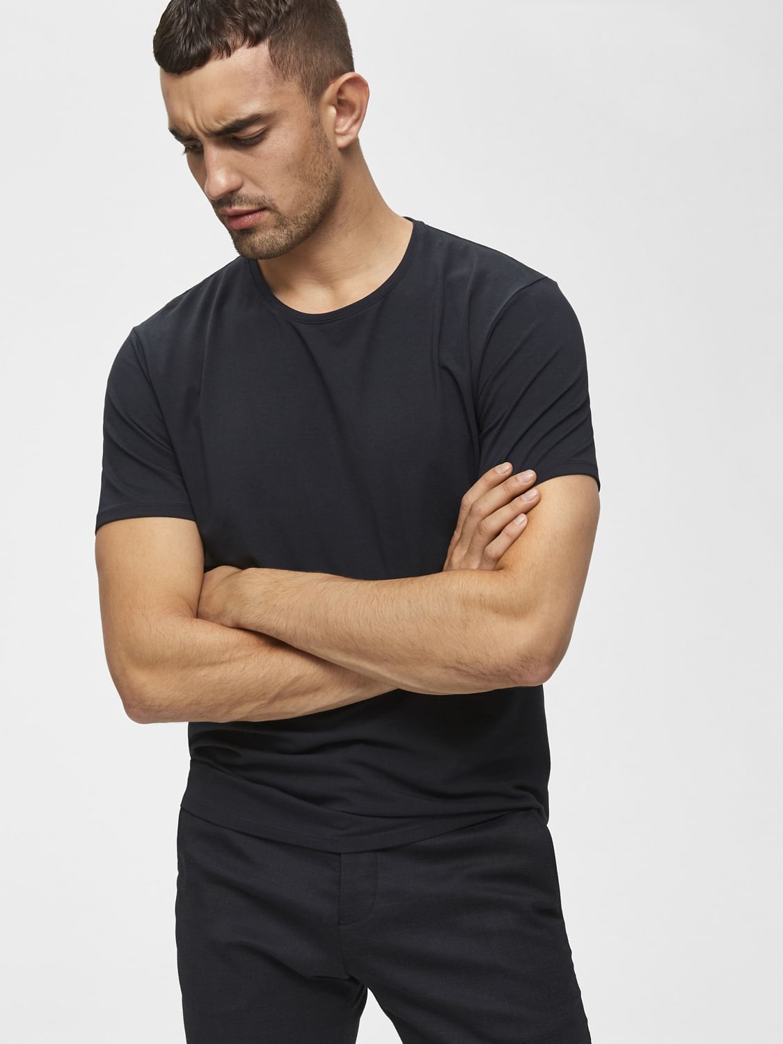 Black Organic Cotton T-Shirt