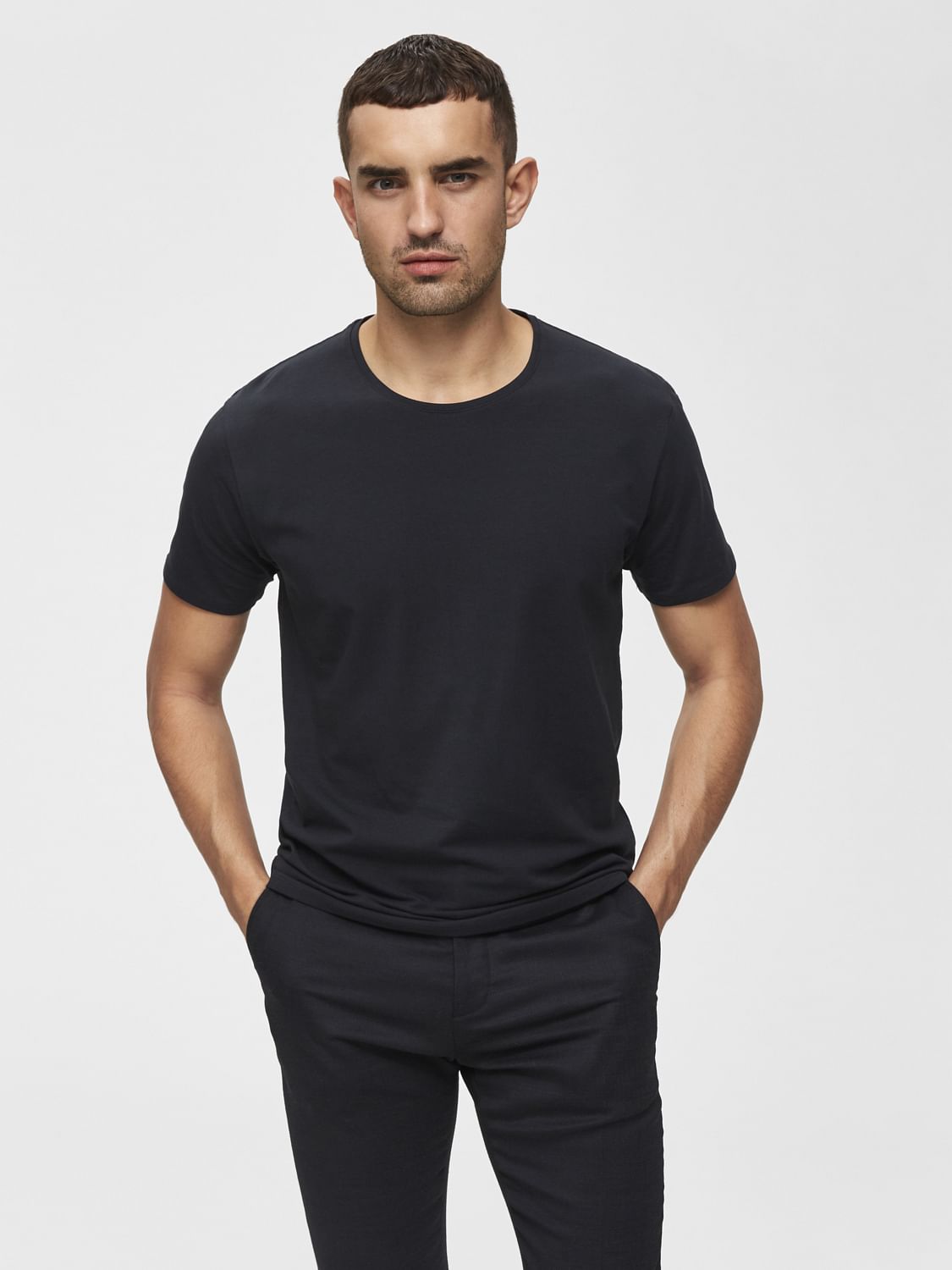 Black Organic Cotton T-Shirt