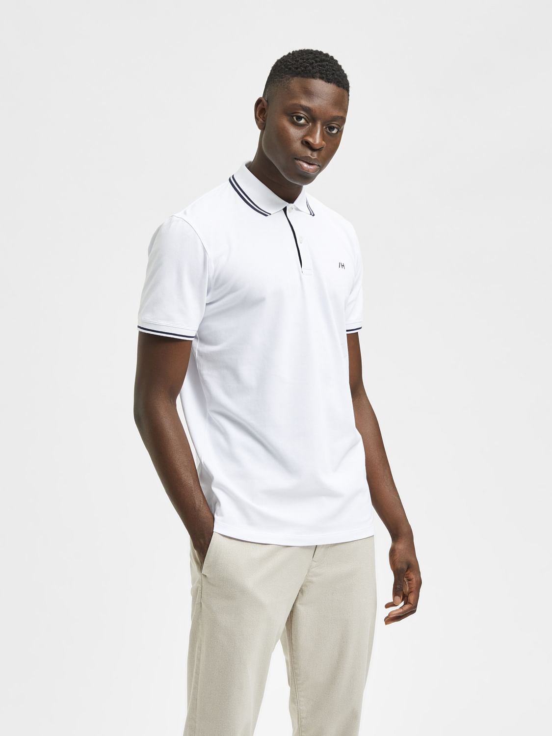 White Polo T-Shirt