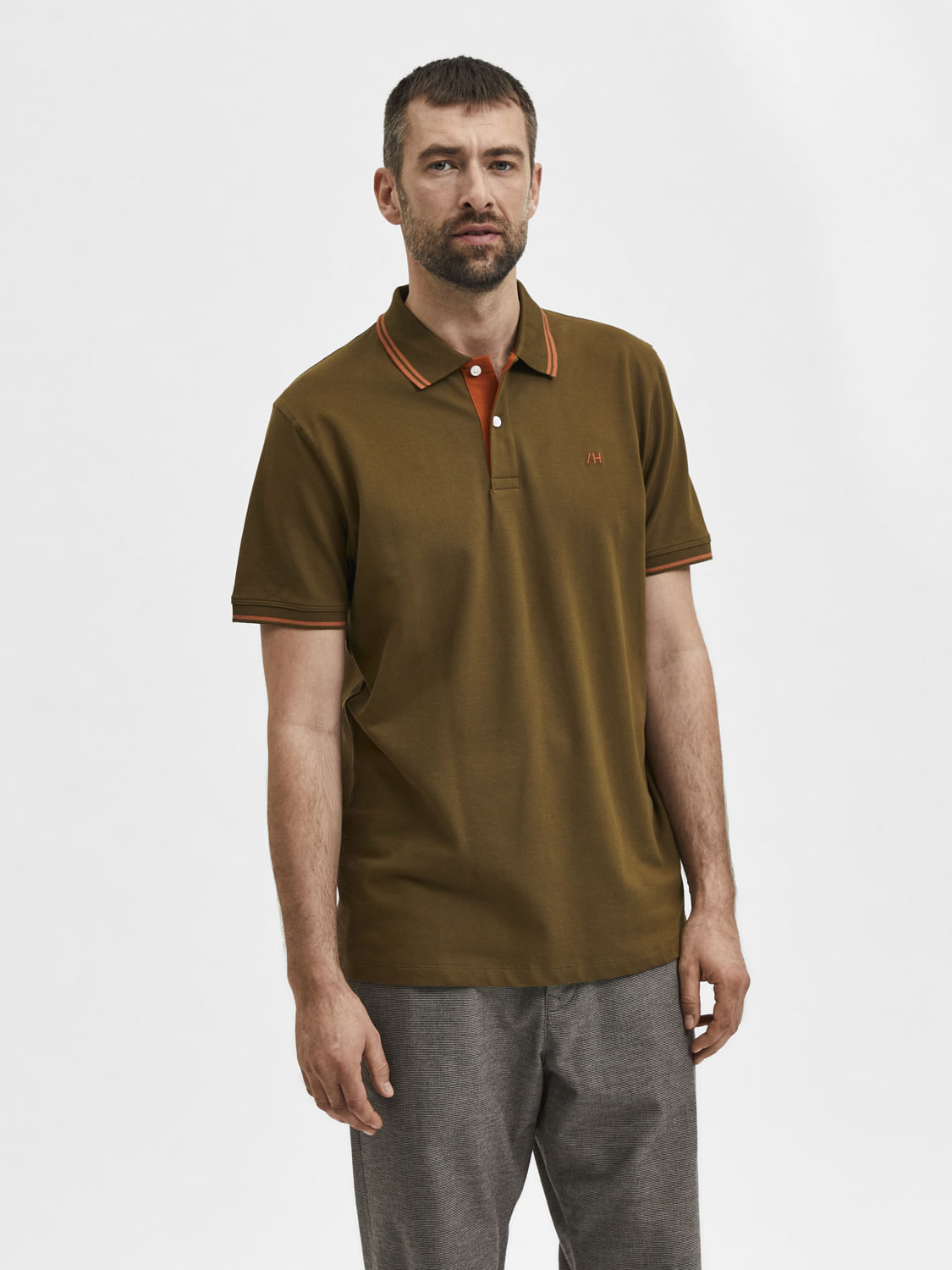 Olive Polo T-Shirt