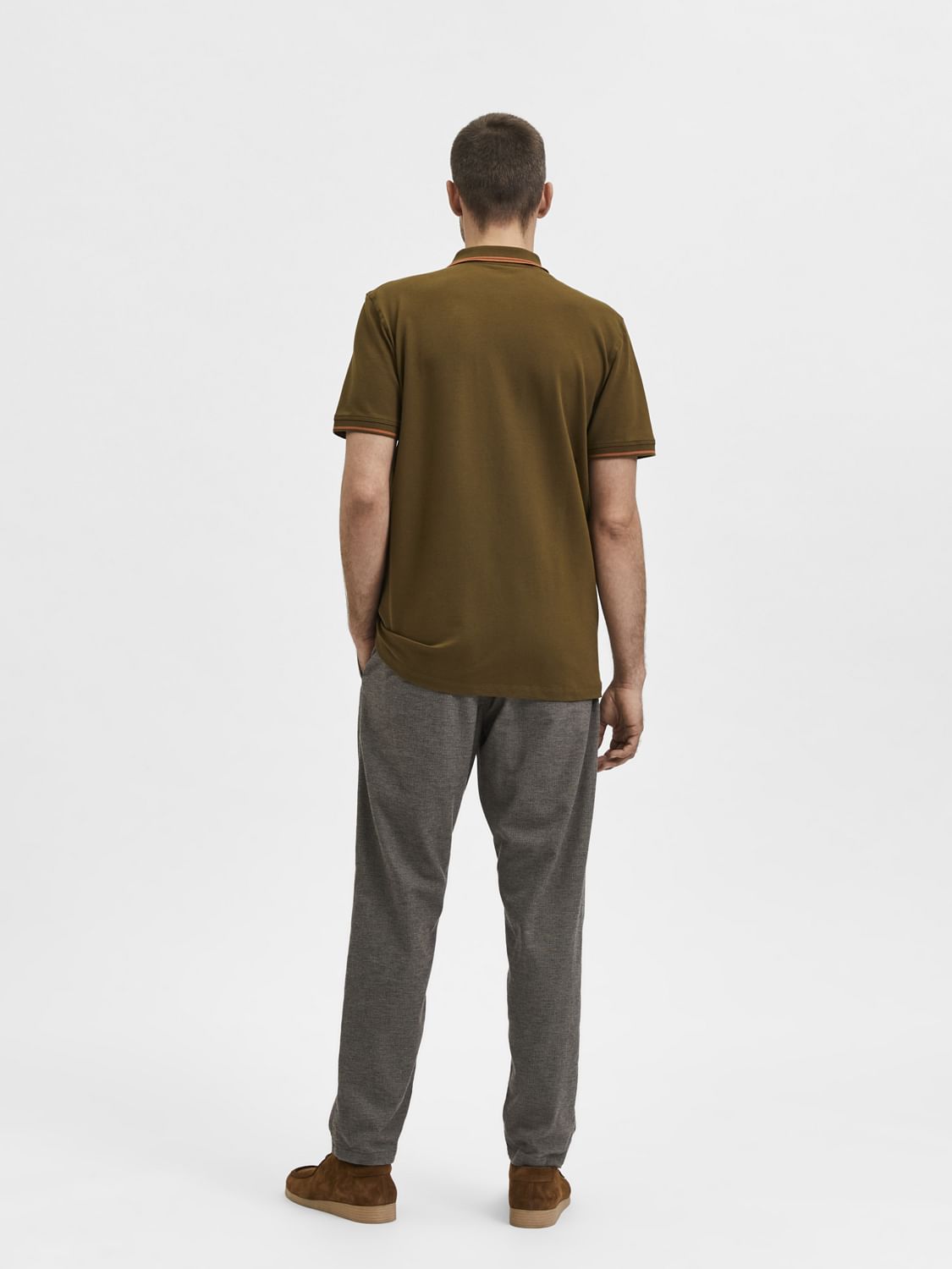 Olive Polo T-Shirt
