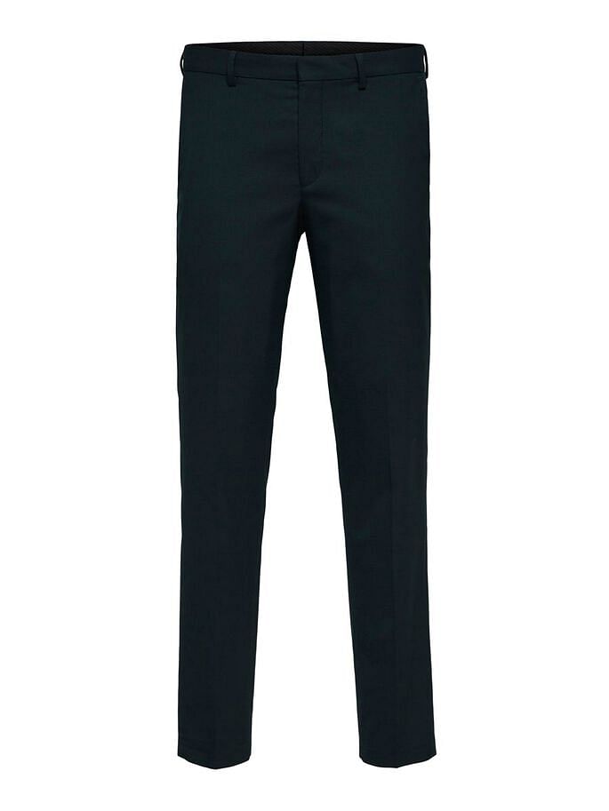 Dark Green Formal Suit Trousers