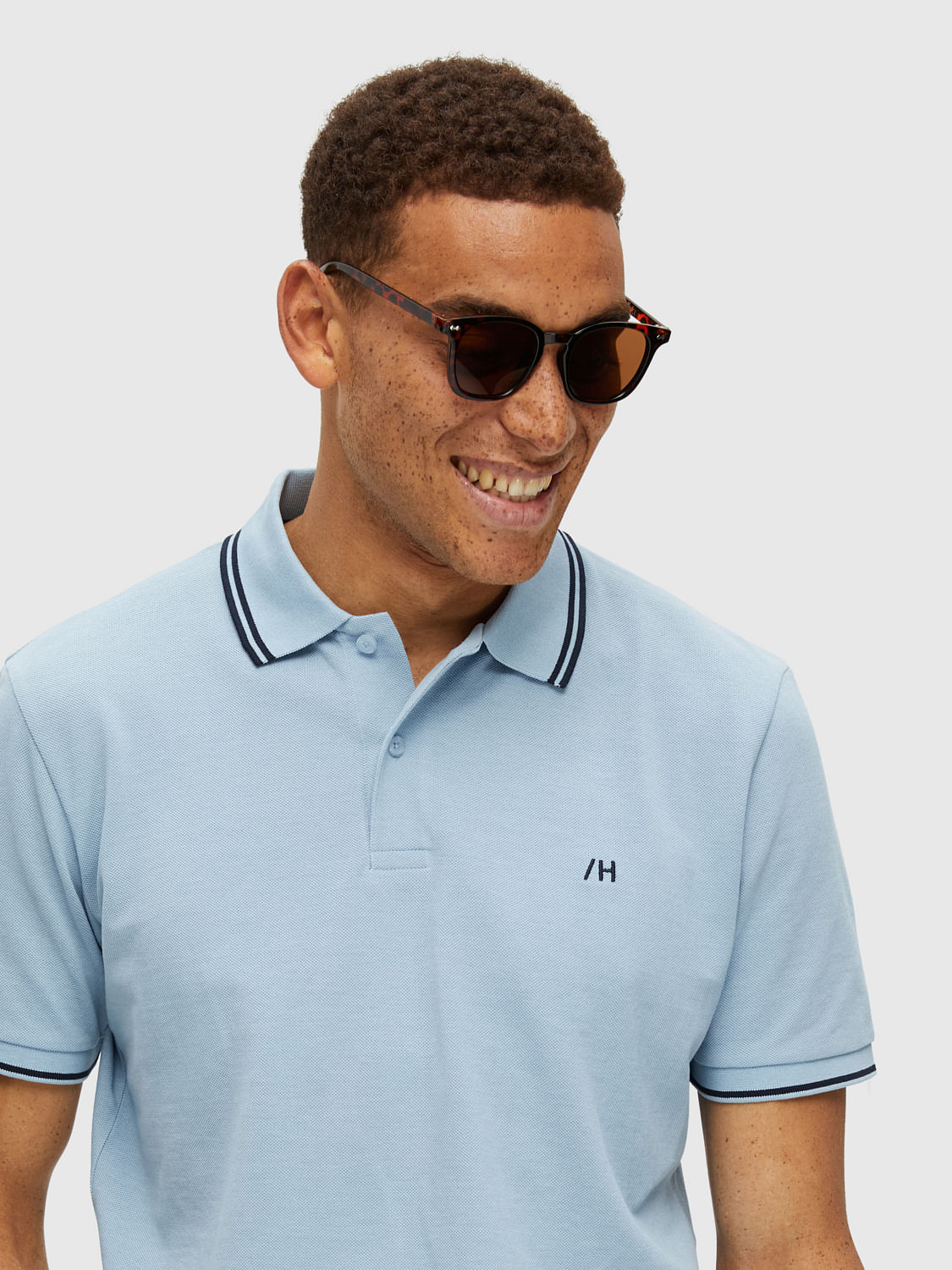 Brown Printed Sunglasses