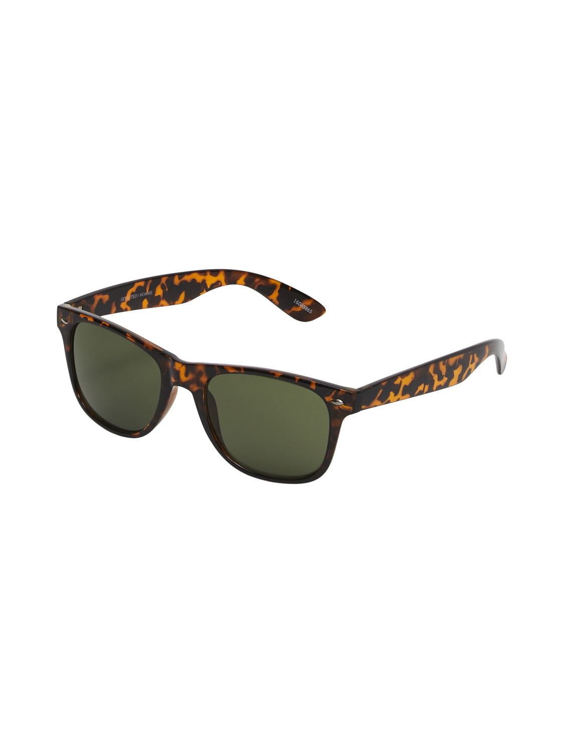 Brown Printed Sunglasses