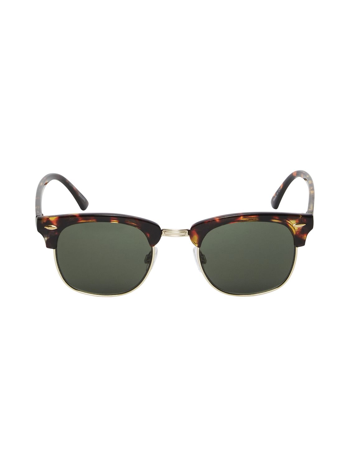 Brown Rimless Sunglasses