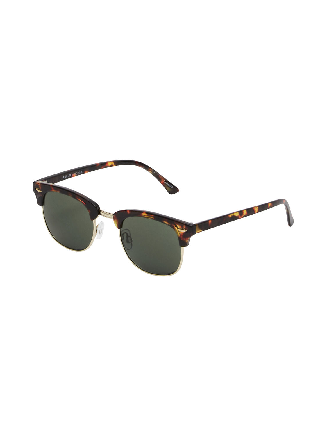 Brown Rimless Sunglasses
