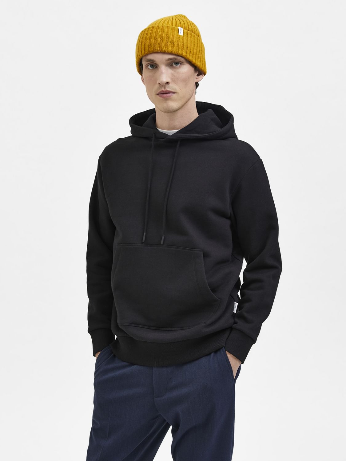 Black Organic Cotton Sweatshirt