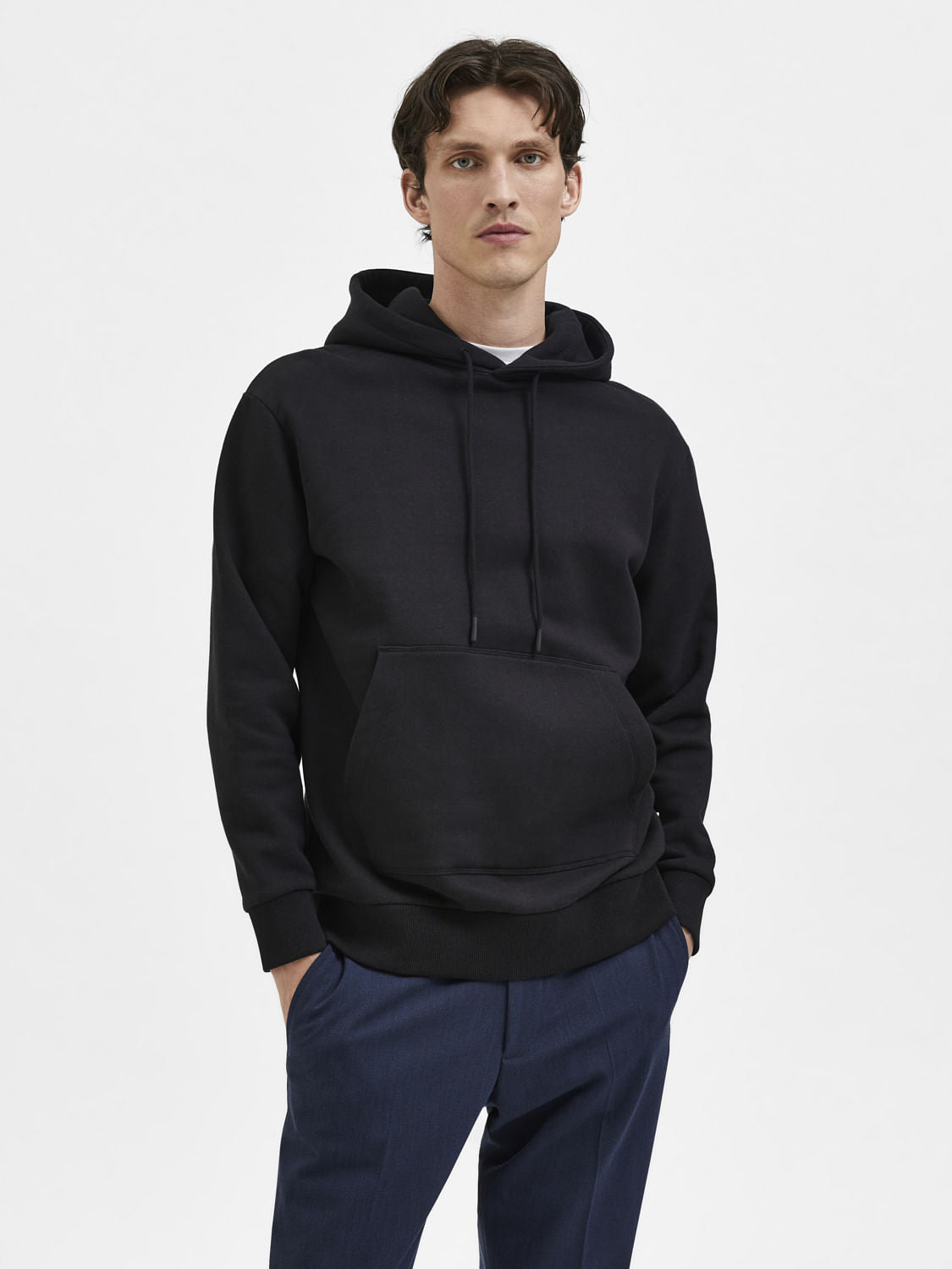 Black Organic Cotton Sweatshirt