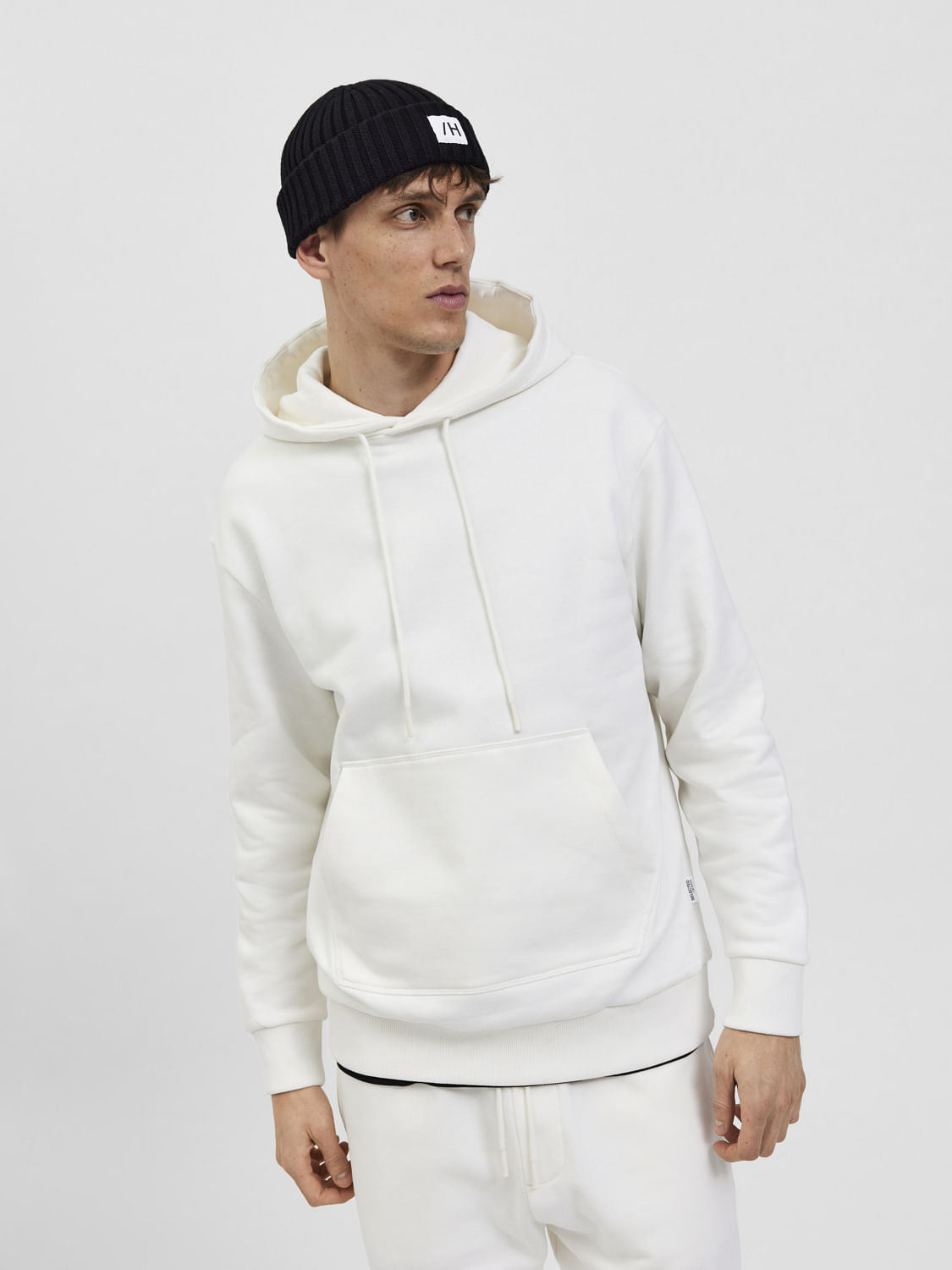 White Organic Cotton Sweatshirt