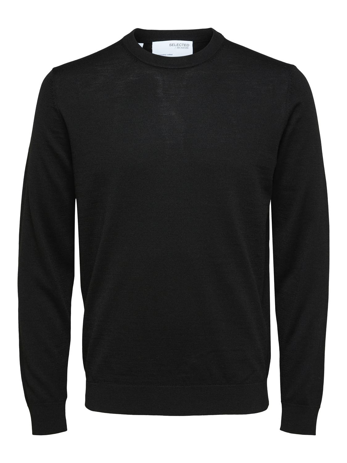 Black Regular Fit Pullover