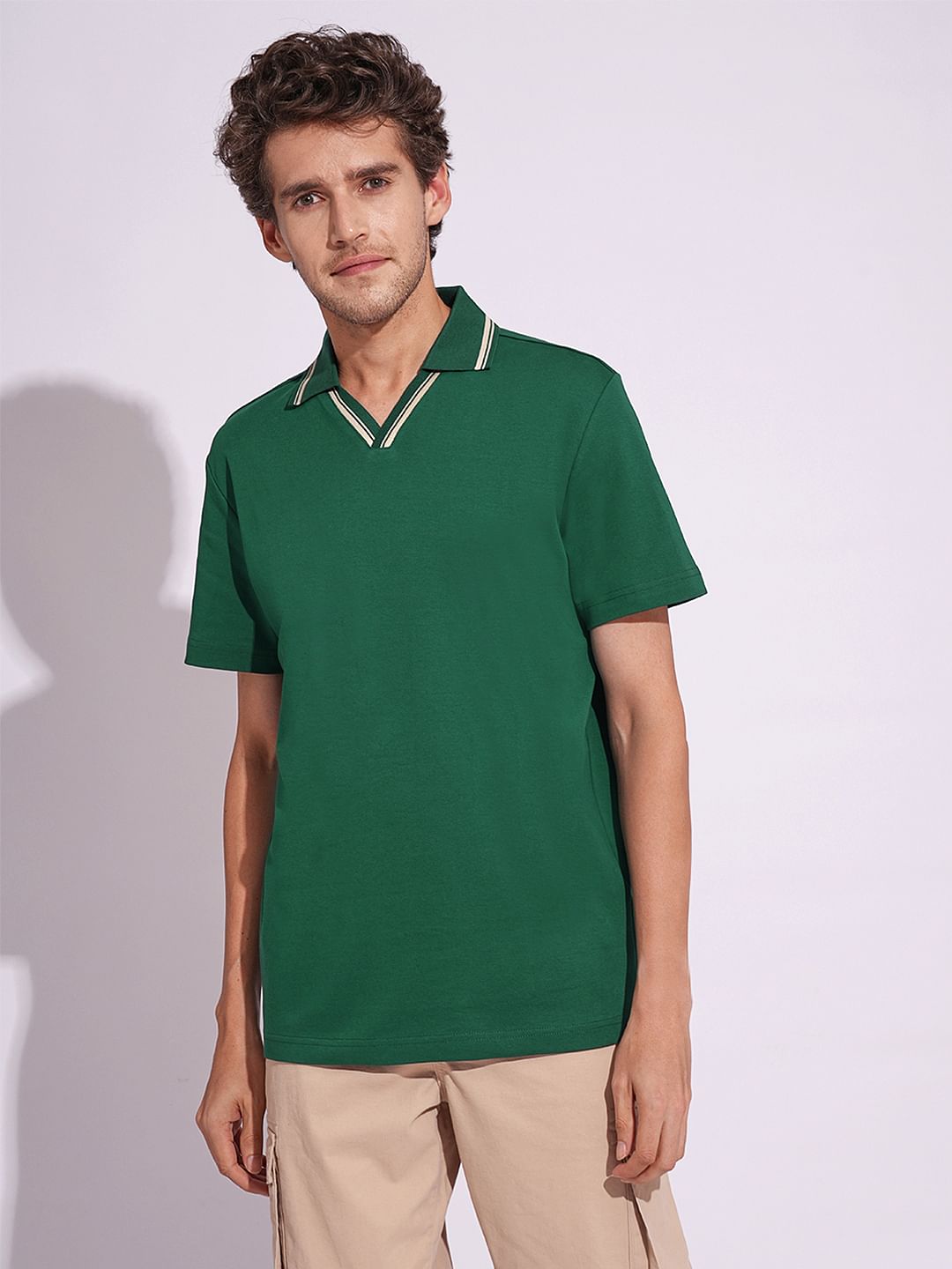 Green Organic Cotton Polo
