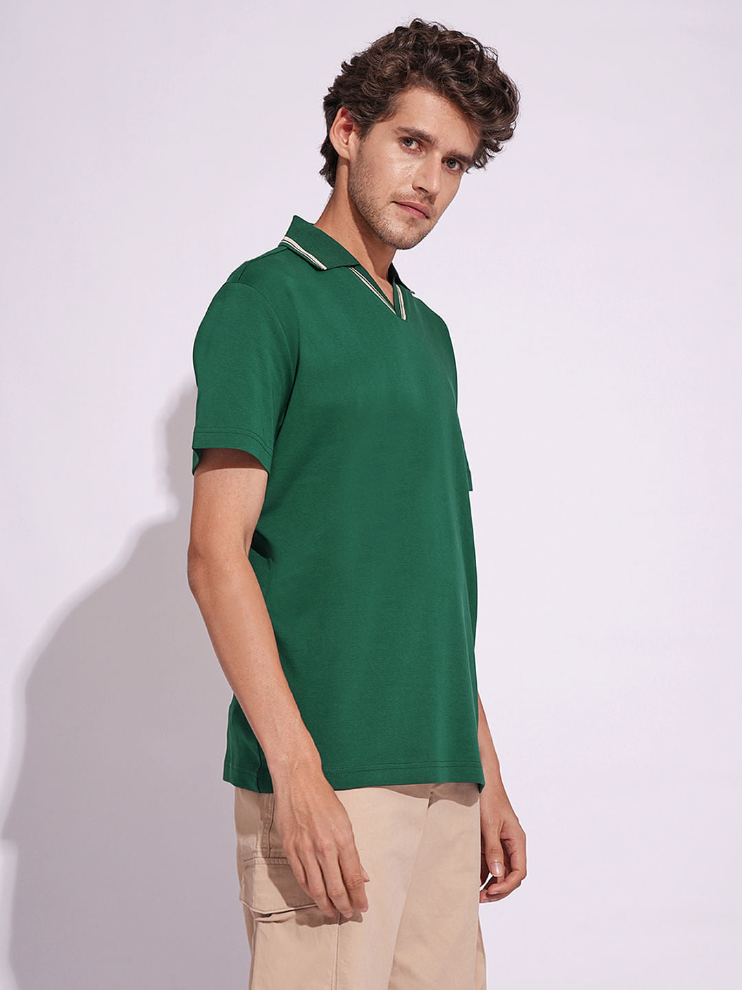Green Organic Cotton Polo