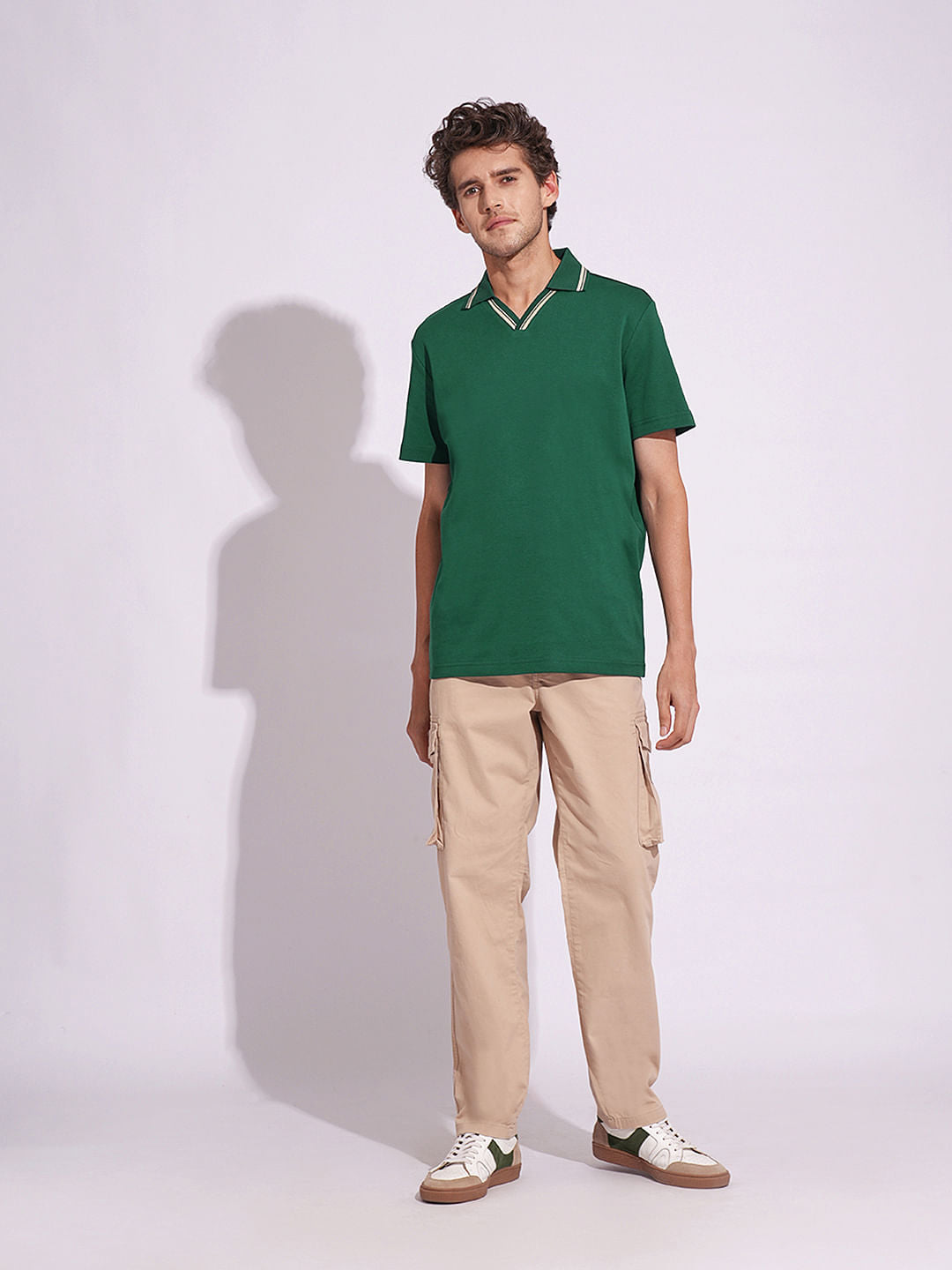 Green Organic Cotton Polo