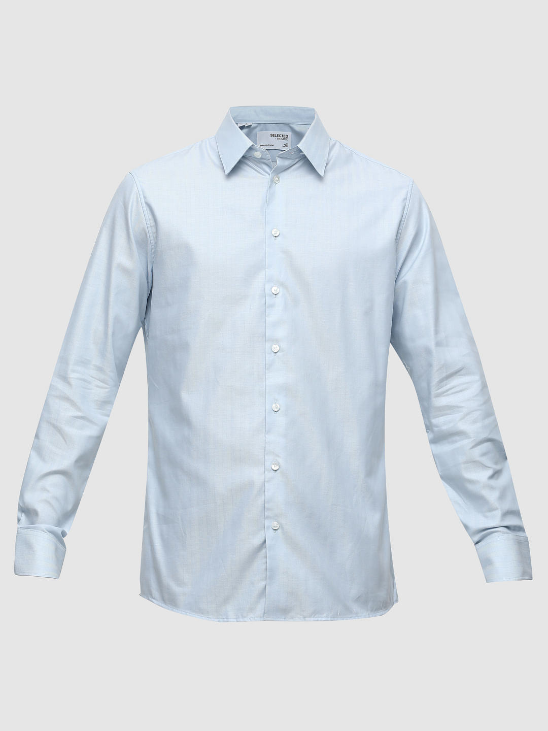 Blue Formal Full Sleeves Shirt