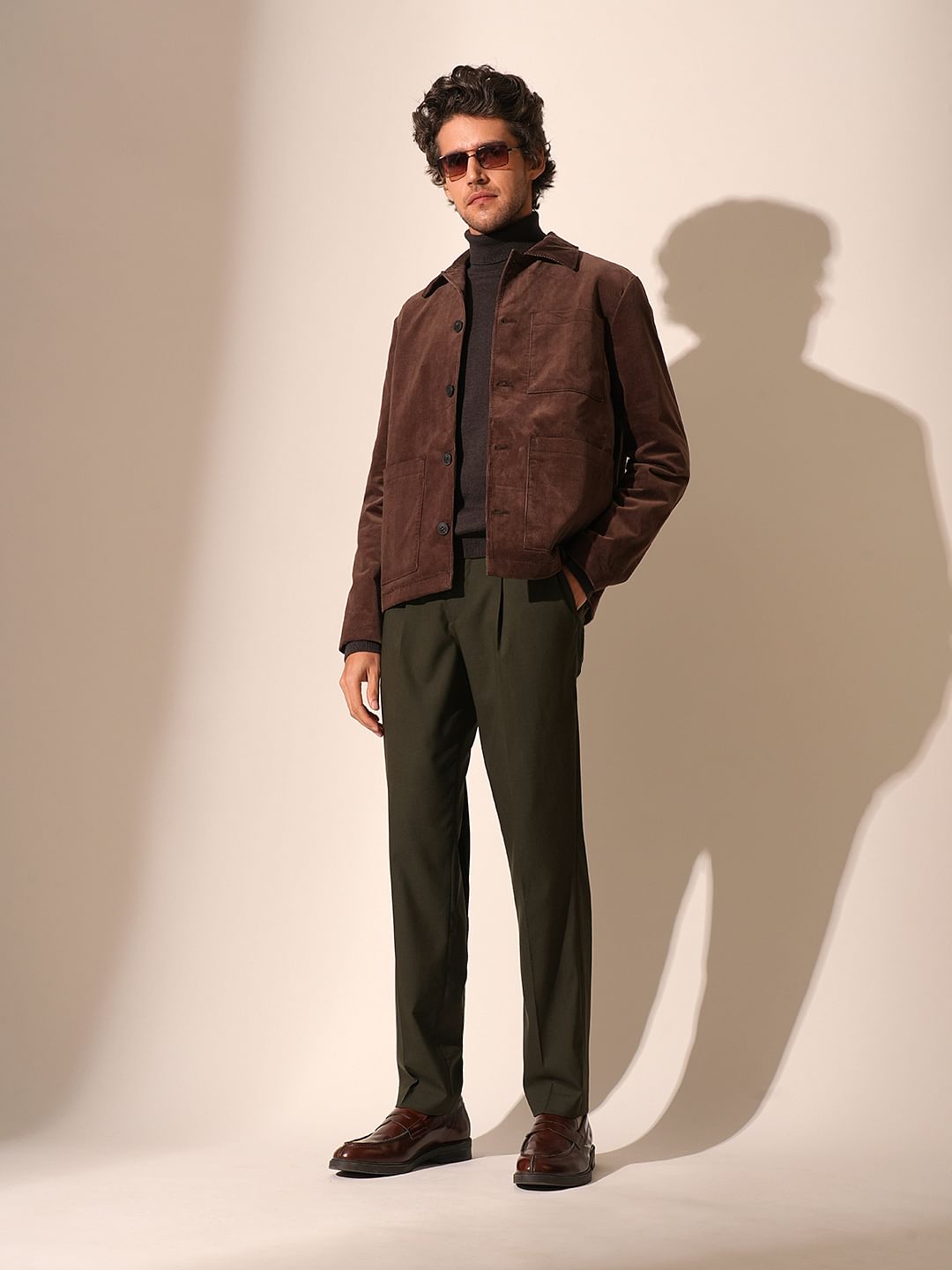 Green Tapered Trouser