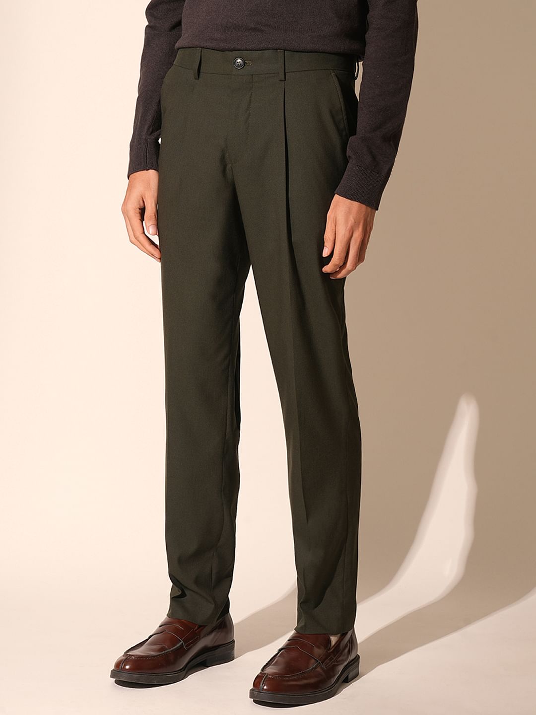 Green Tapered Trouser