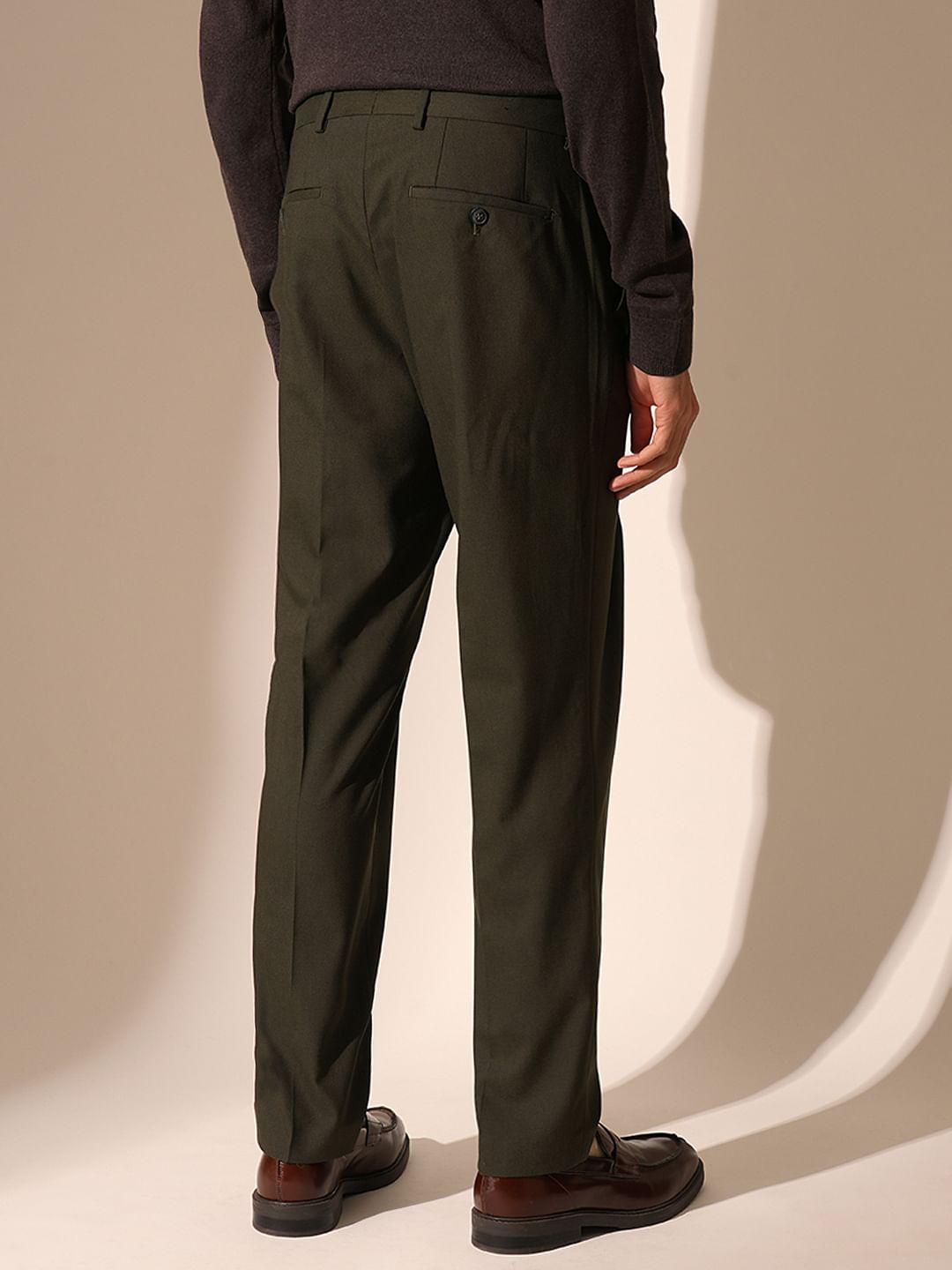 Green Tapered Trouser