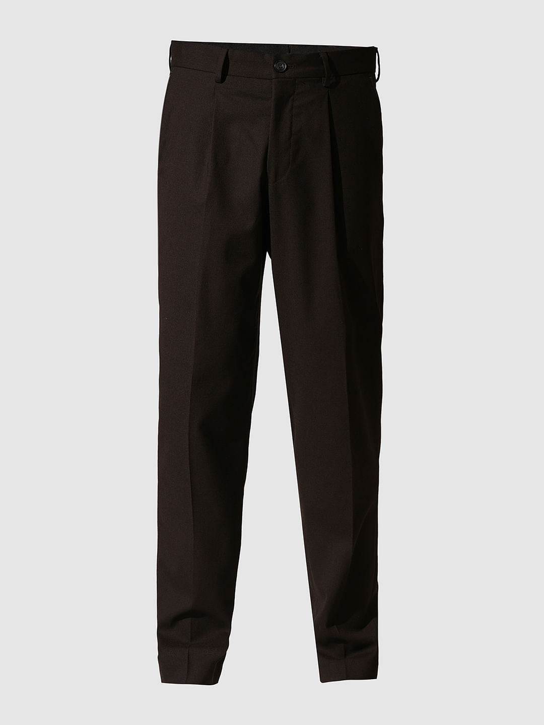 Brown Regular Tapered Trouser