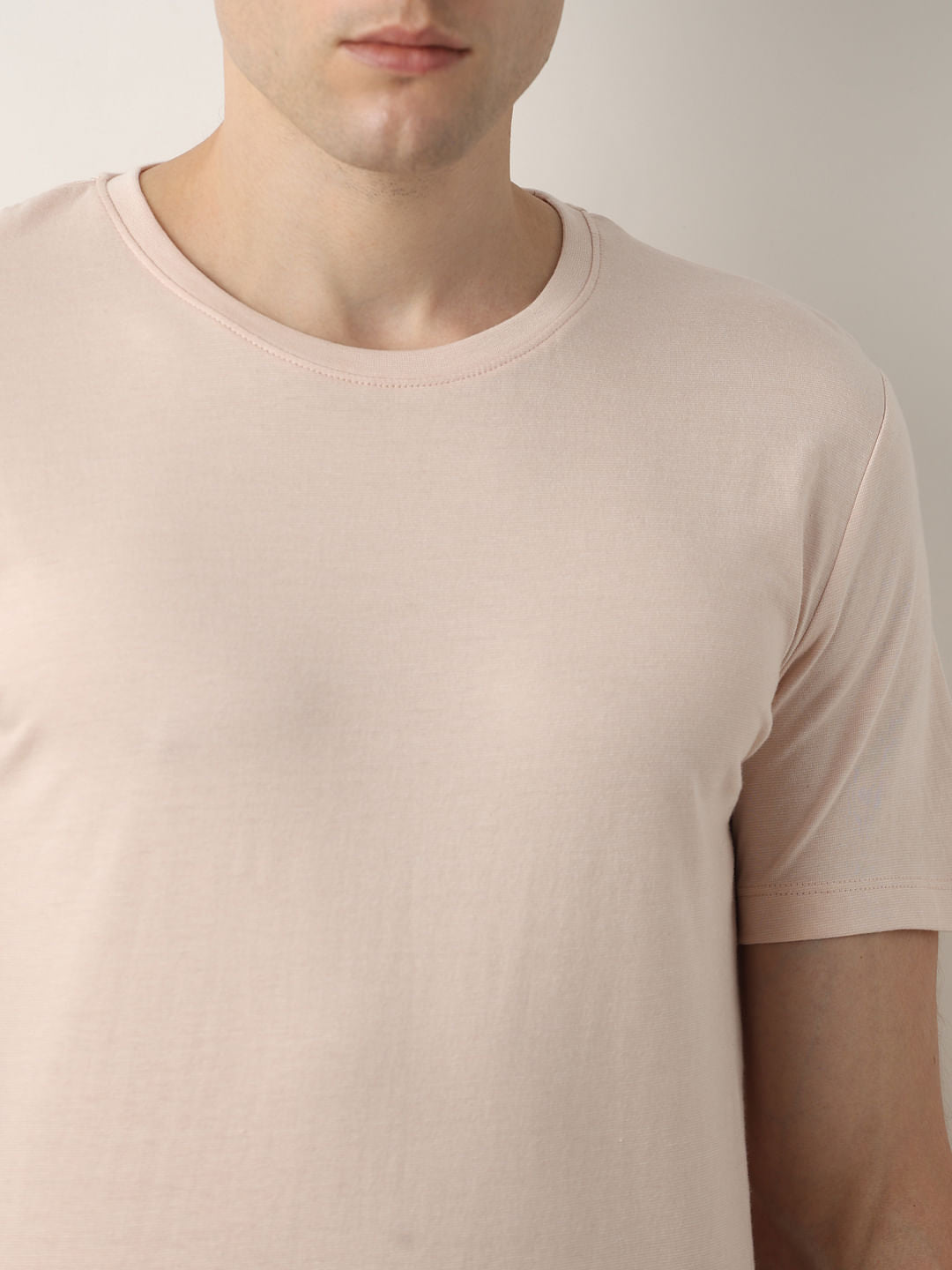 Light Pink Organic Cotton T-Shirt