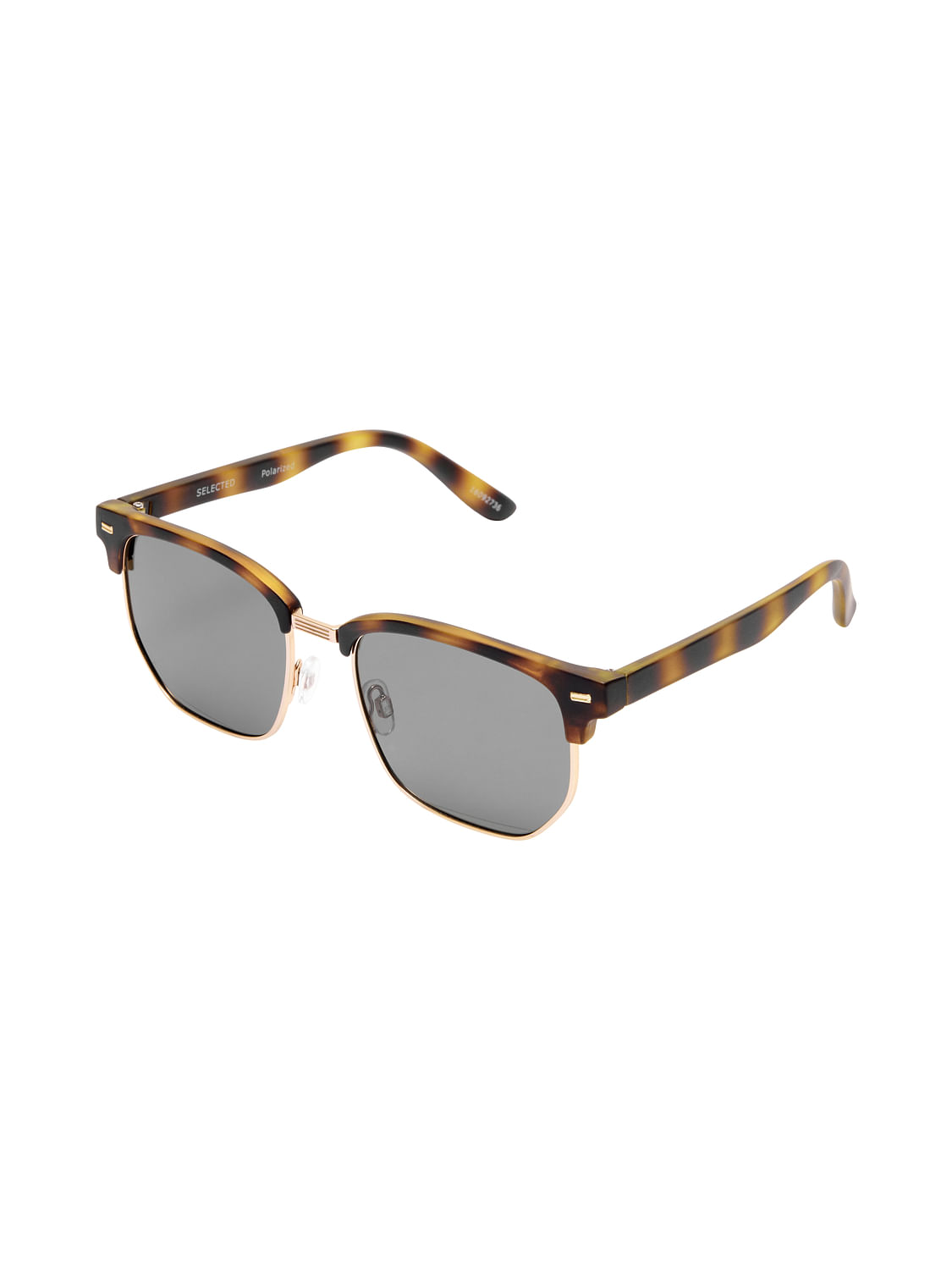 Brown Printed Sunglasses
