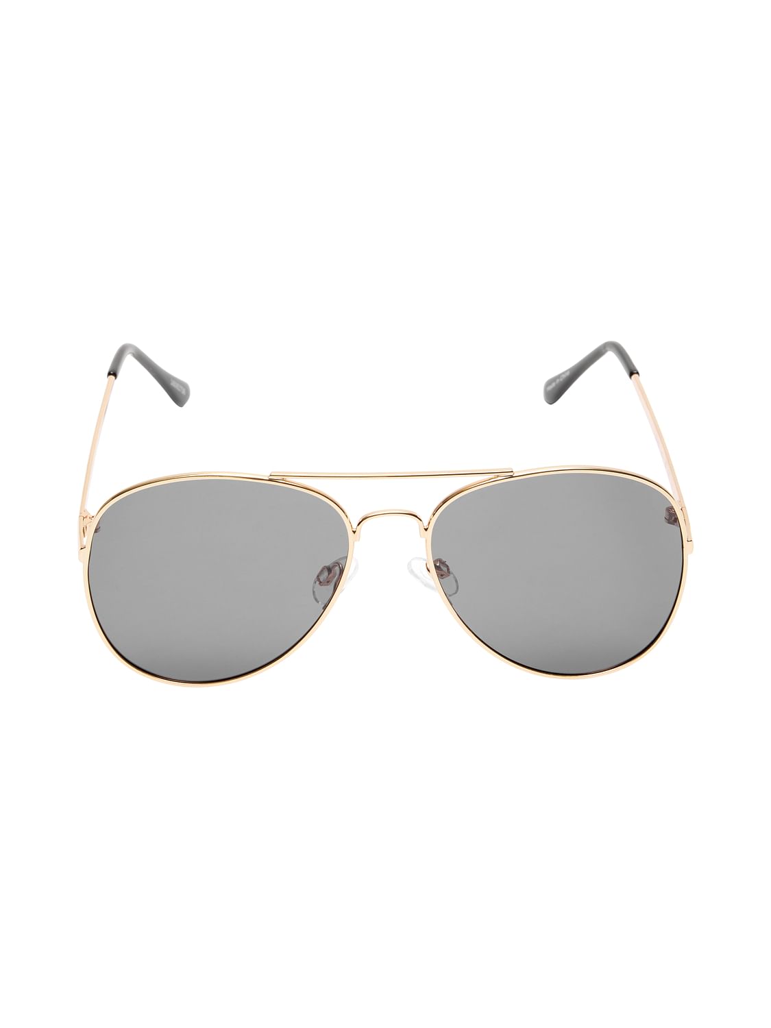 Brown Aviator Sunglasses