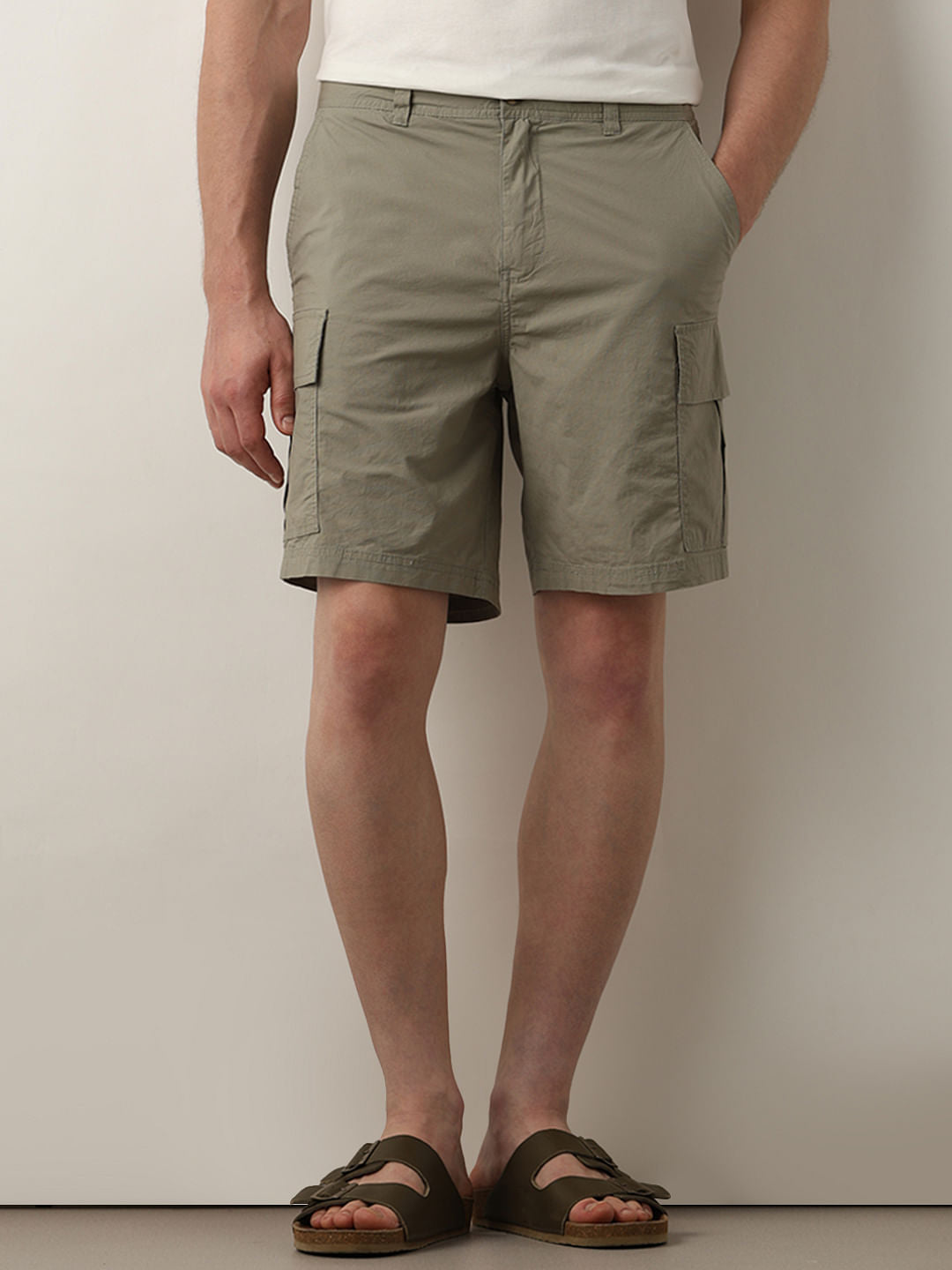 Juspay Test Green Mid Rise Cargo Shorts (Copy)