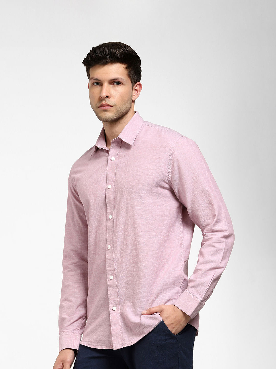 Mauve Full Sleeves Shirt