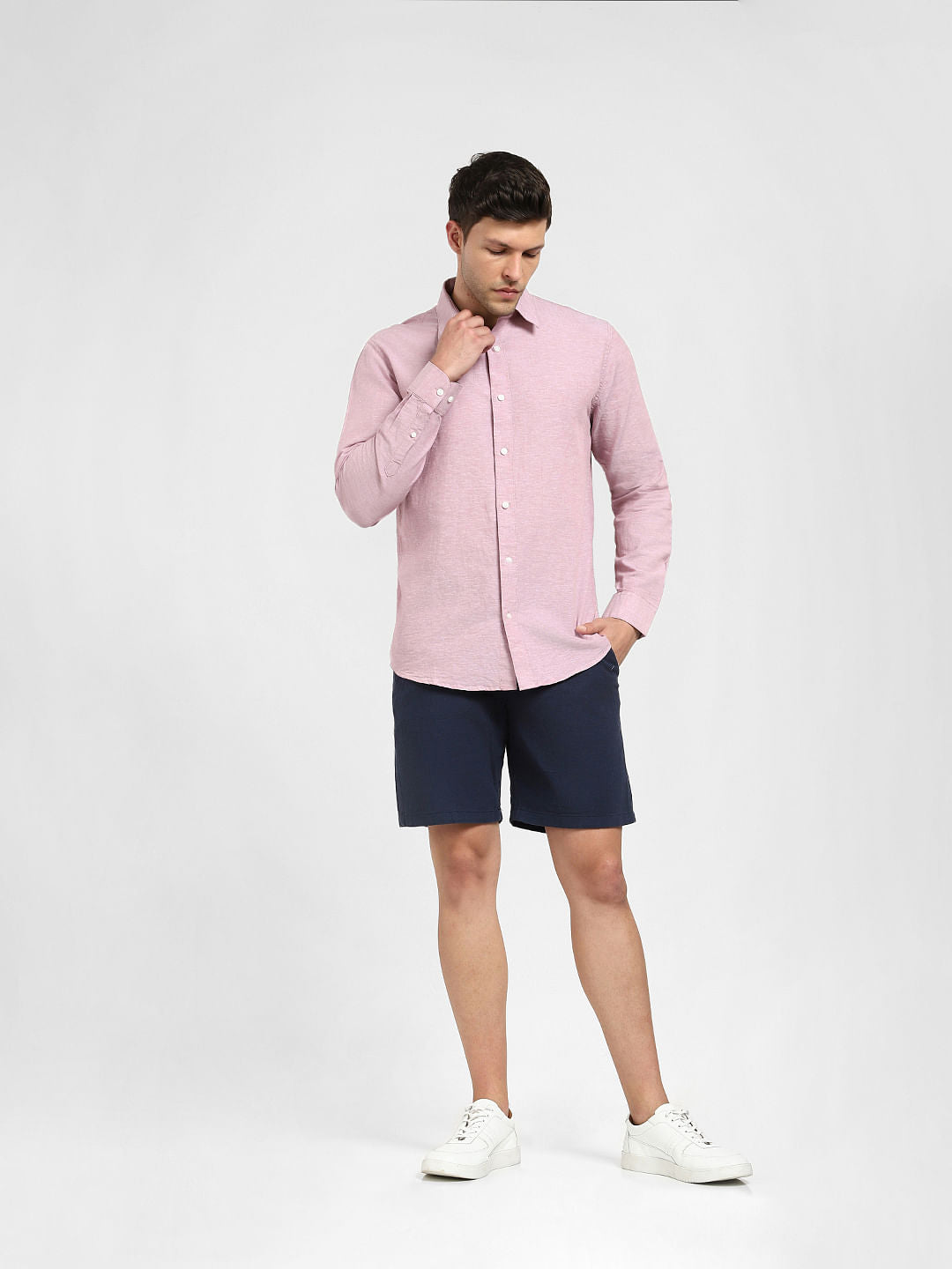 Mauve Full Sleeves Shirt