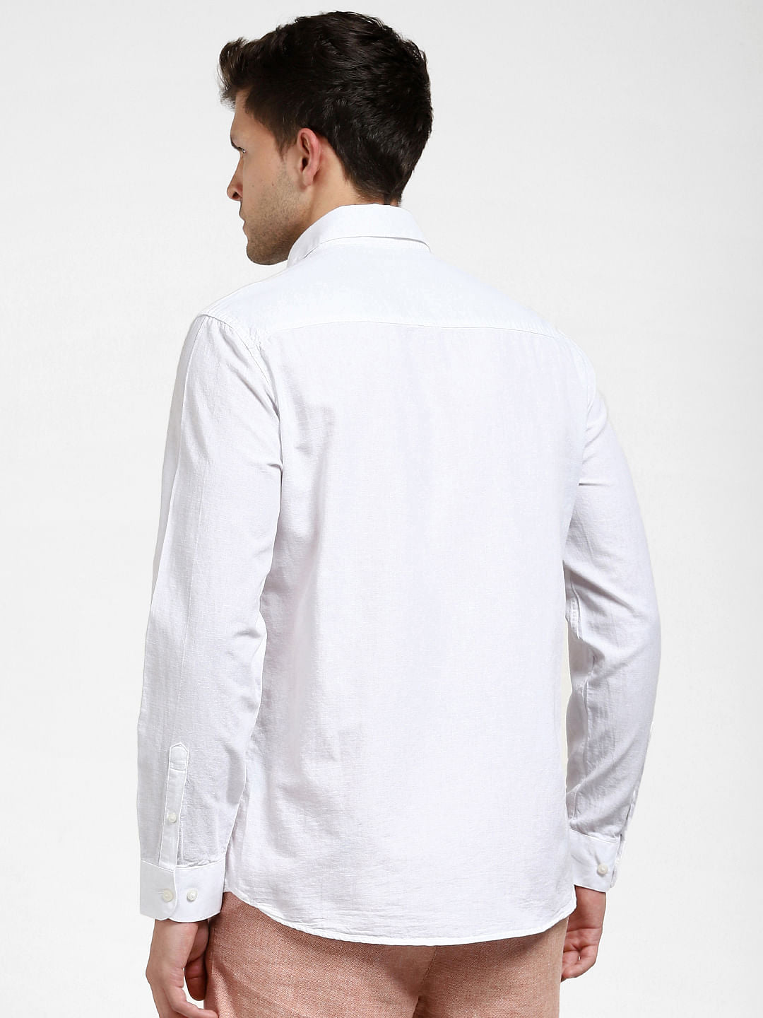 White Full Sleeves Shirt