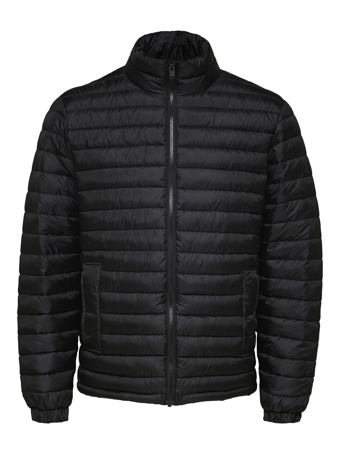 Black Padded Puffer Jacket