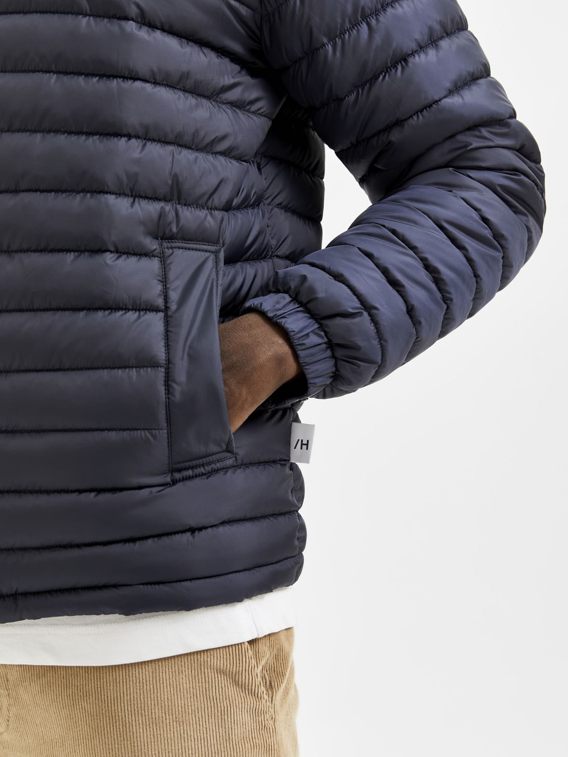 Blue Padded Puffer Jacket